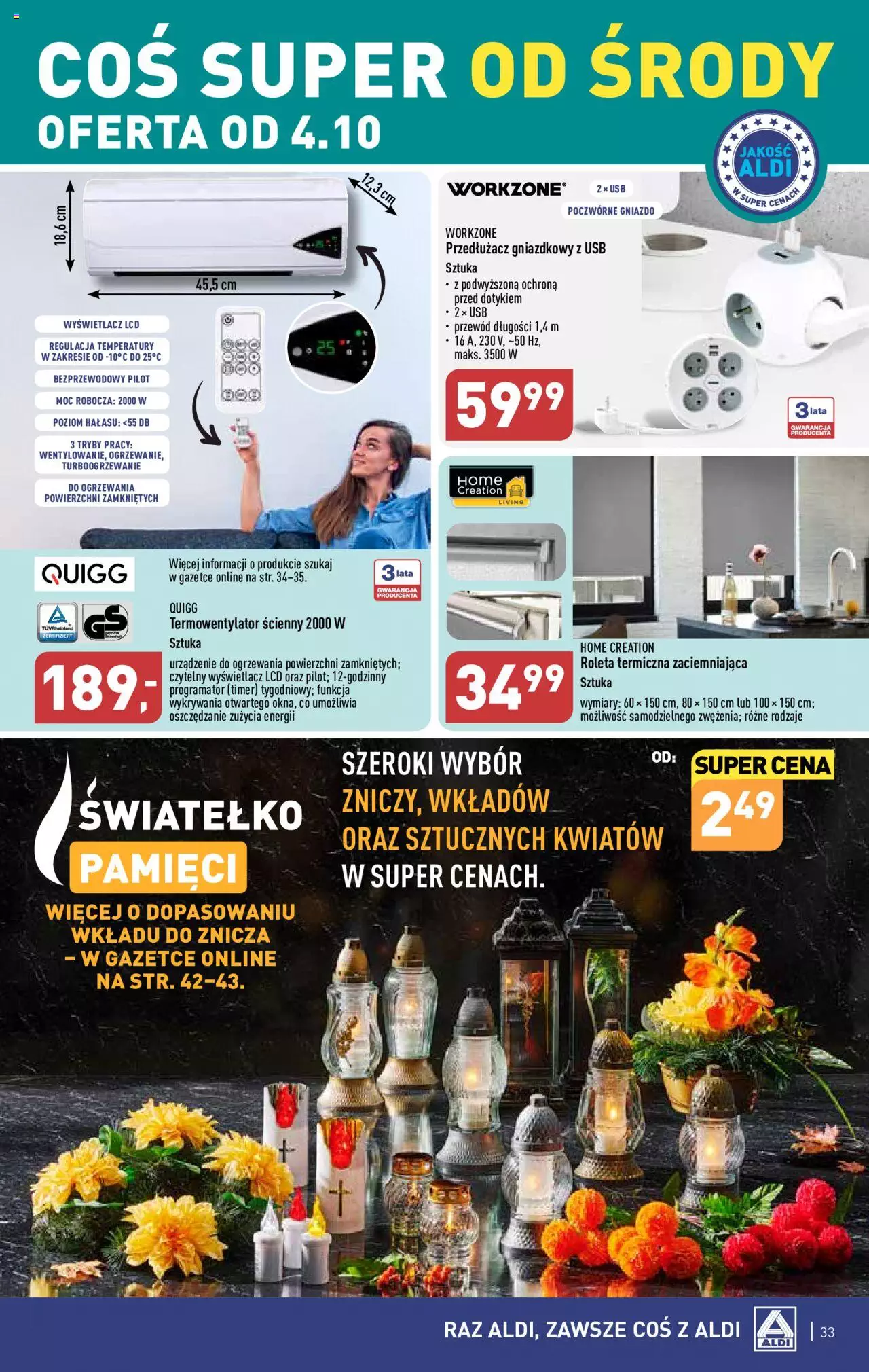 Aldi Gazetka ważna od 02.10.2023 do 07.10.2023 strona 33