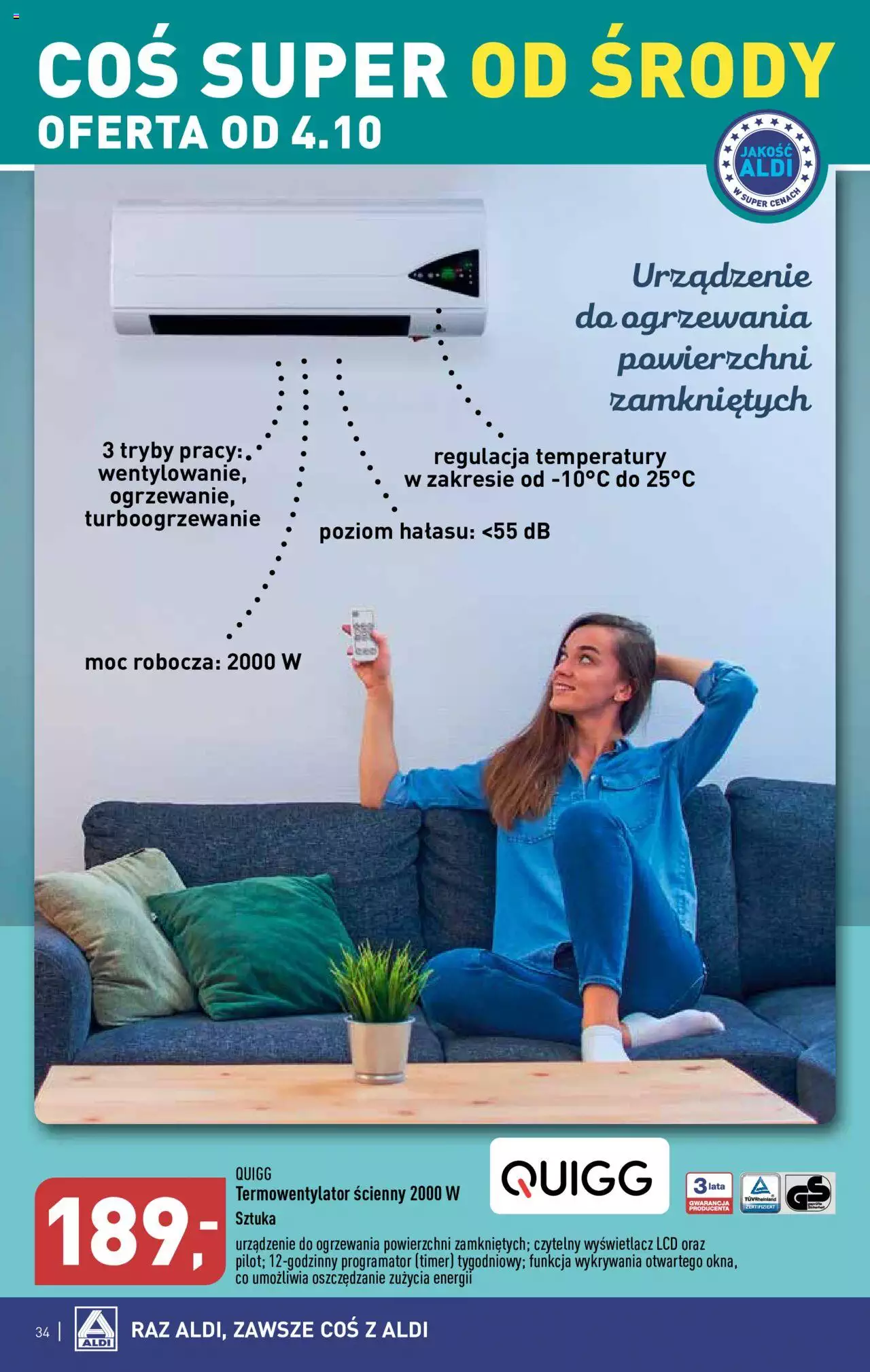 Aldi Gazetka ważna od 02.10.2023 do 07.10.2023 strona 34