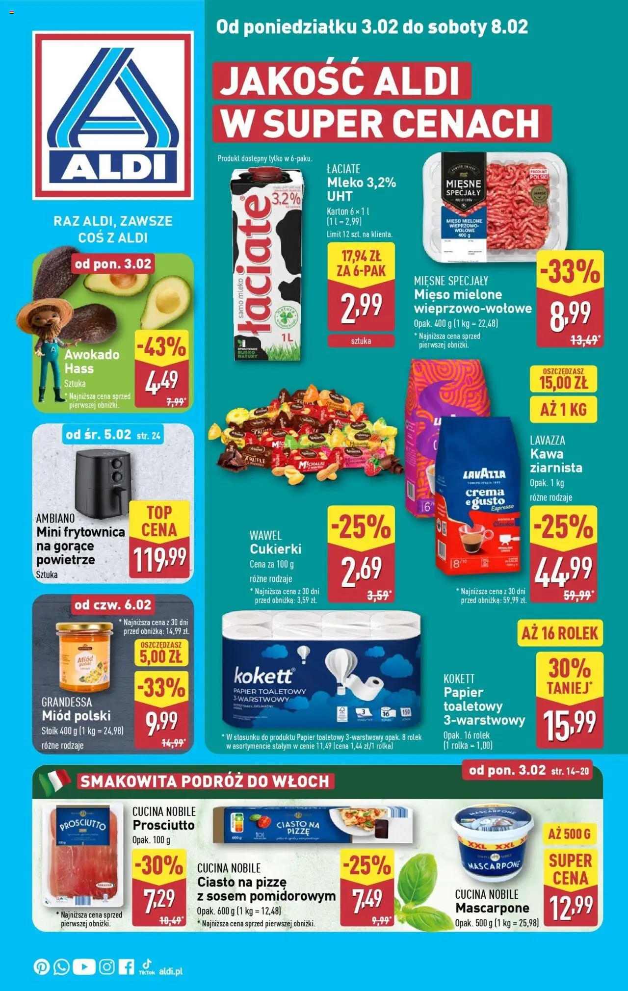 Aldi Gazetka ważna od 03.02.2025 do 08.02.2025 strona 1