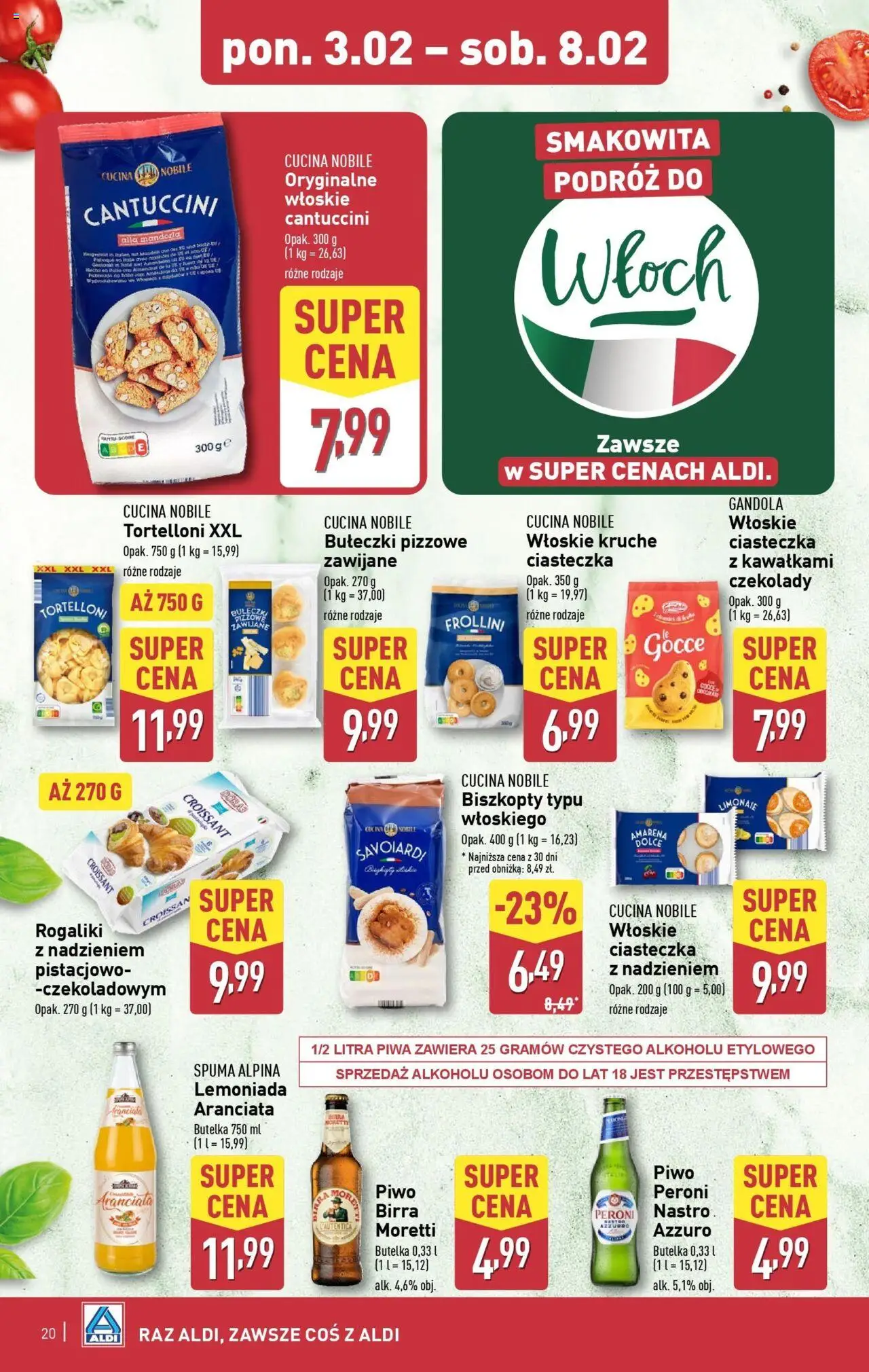 Aldi Gazetka ważna od 03.02.2025 do 08.02.2025 strona 20
