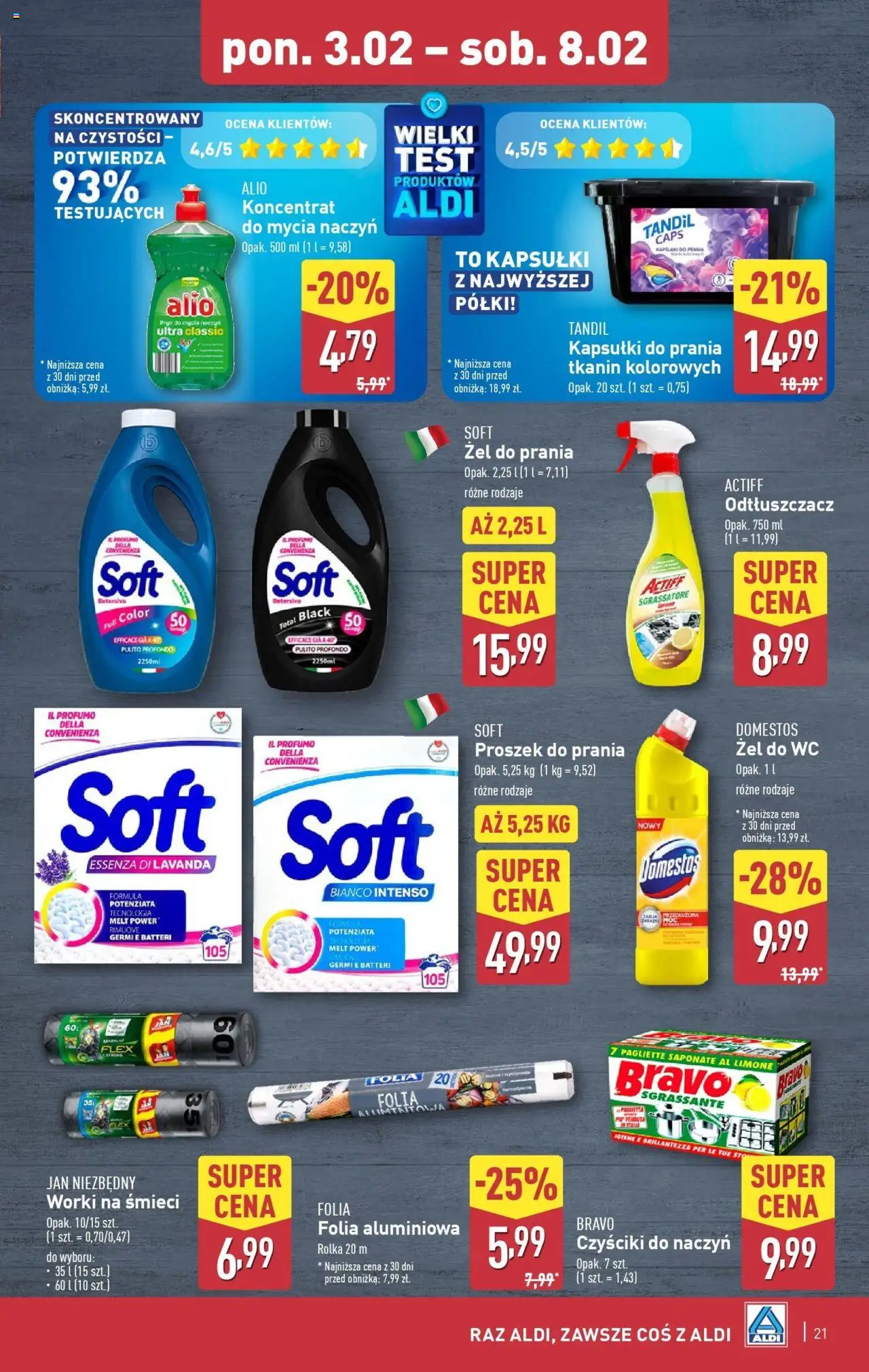 Aldi Gazetka ważna od 03.02.2025 do 08.02.2025 strona 21
