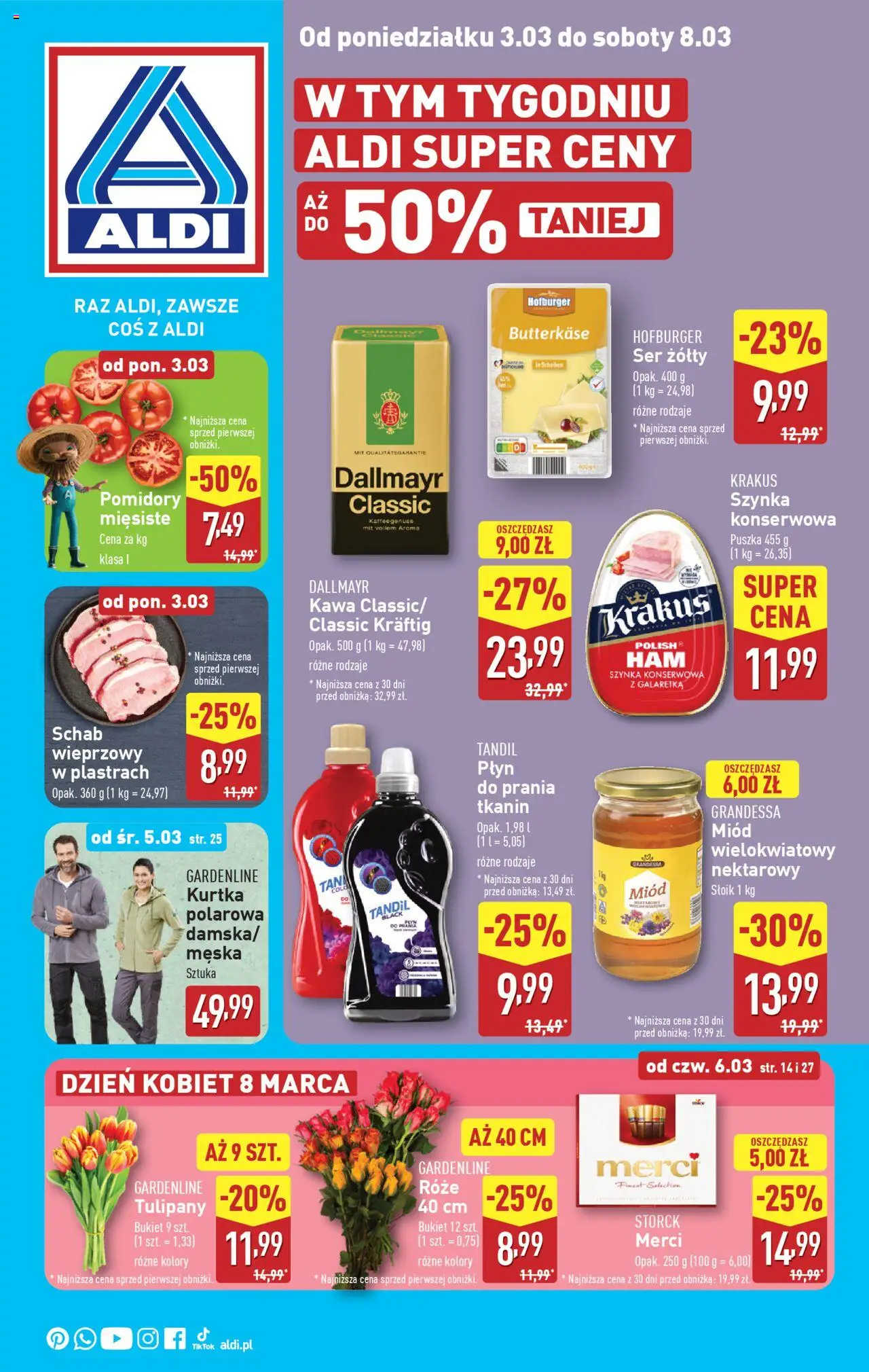 Aldi Gazetka ważna od  03.03.2025 do 08.03.2025 strona 1