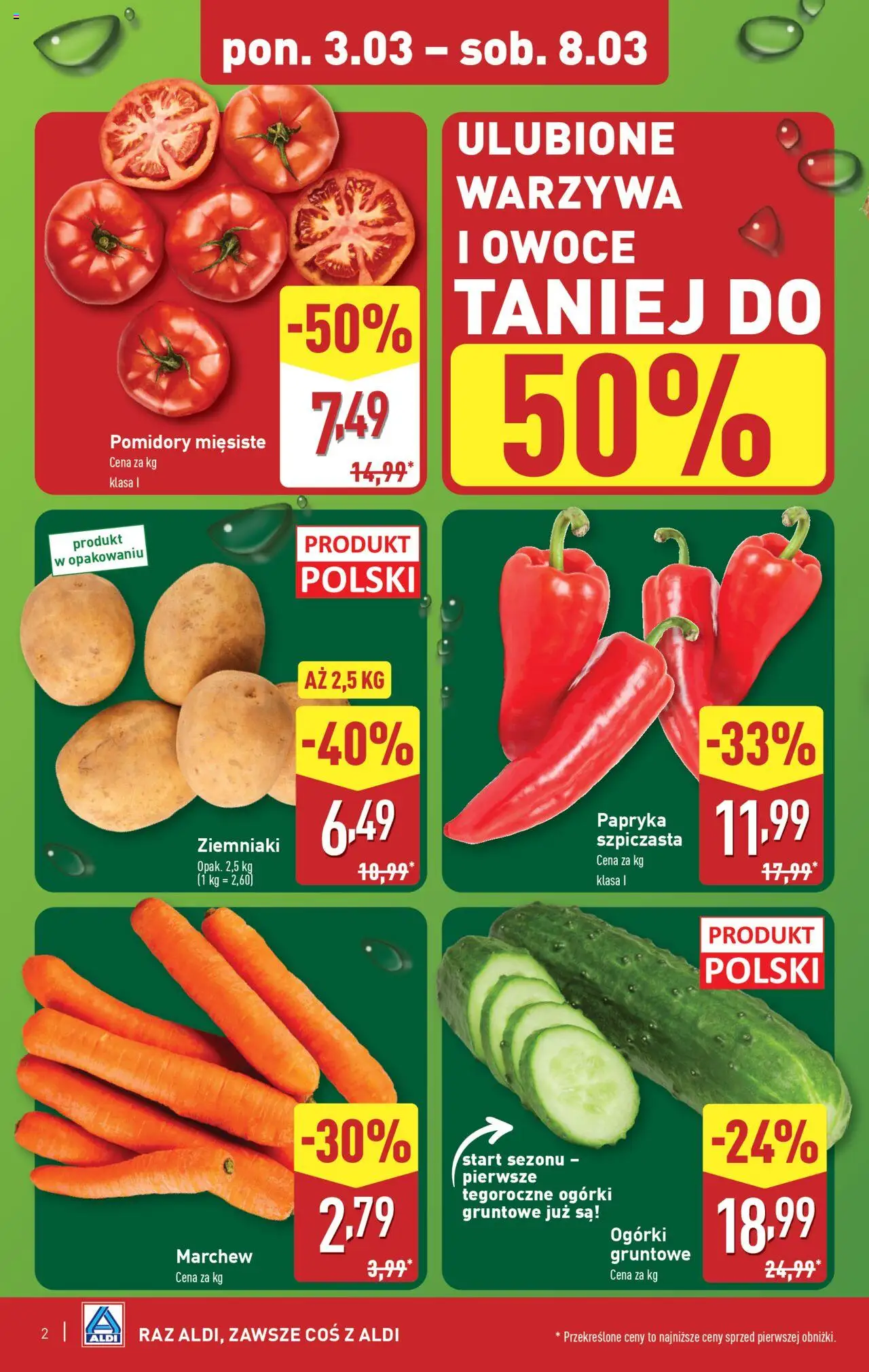 Aldi Gazetka ważna od  03.03.2025 do 08.03.2025 strona 2