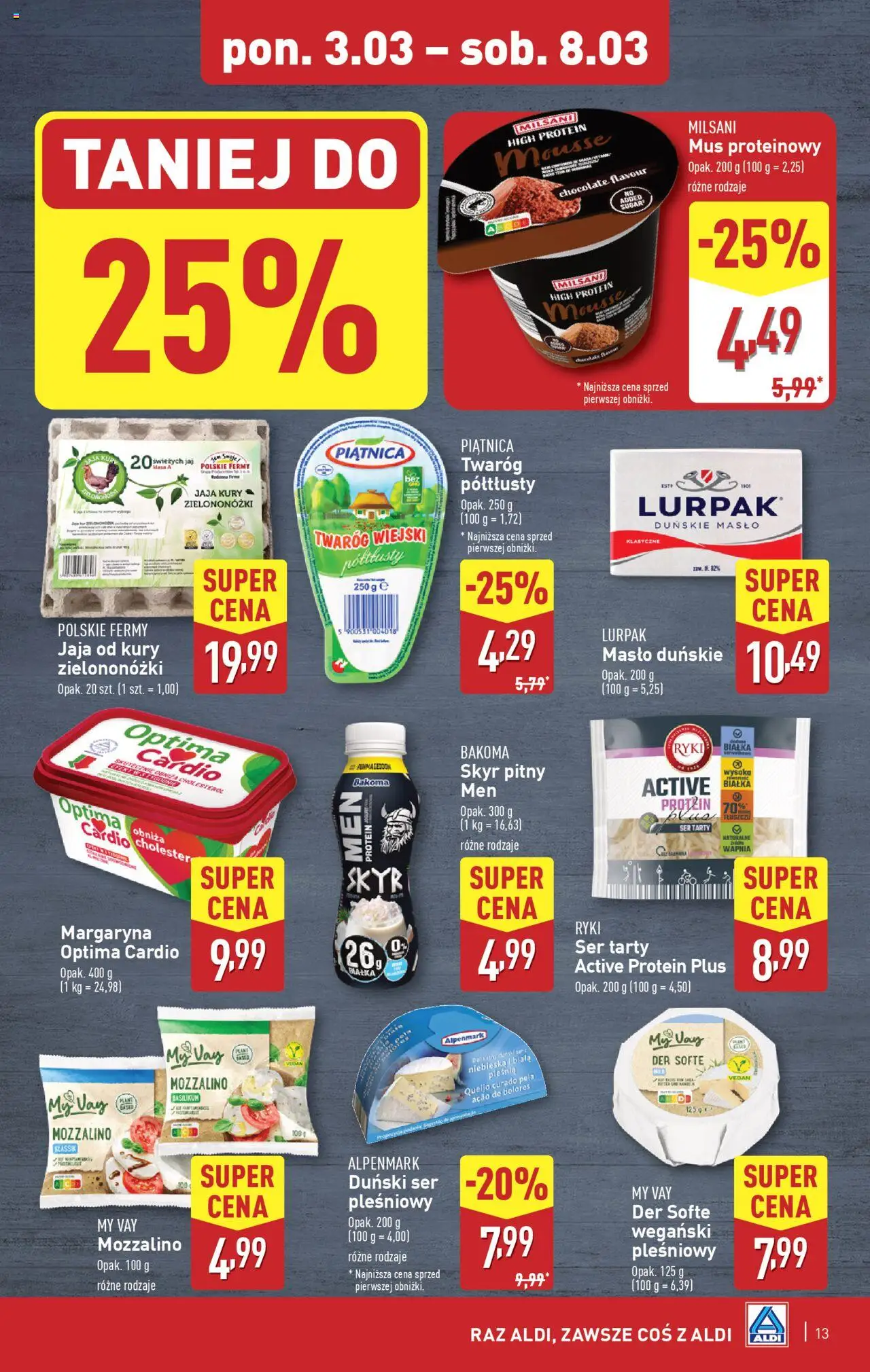 Aldi Gazetka ważna od  03.03.2025 do 08.03.2025 strona 13