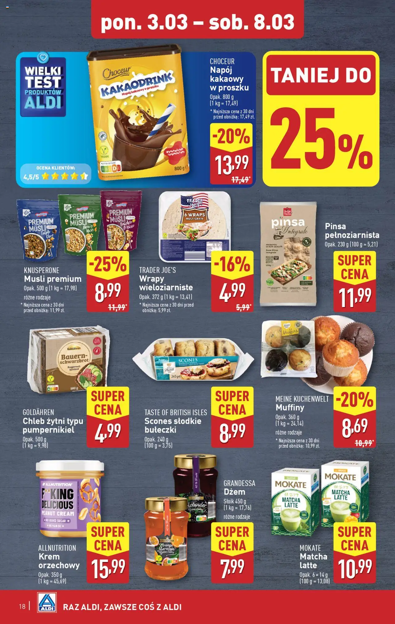 Aldi Gazetka ważna od  03.03.2025 do 08.03.2025 strona 18