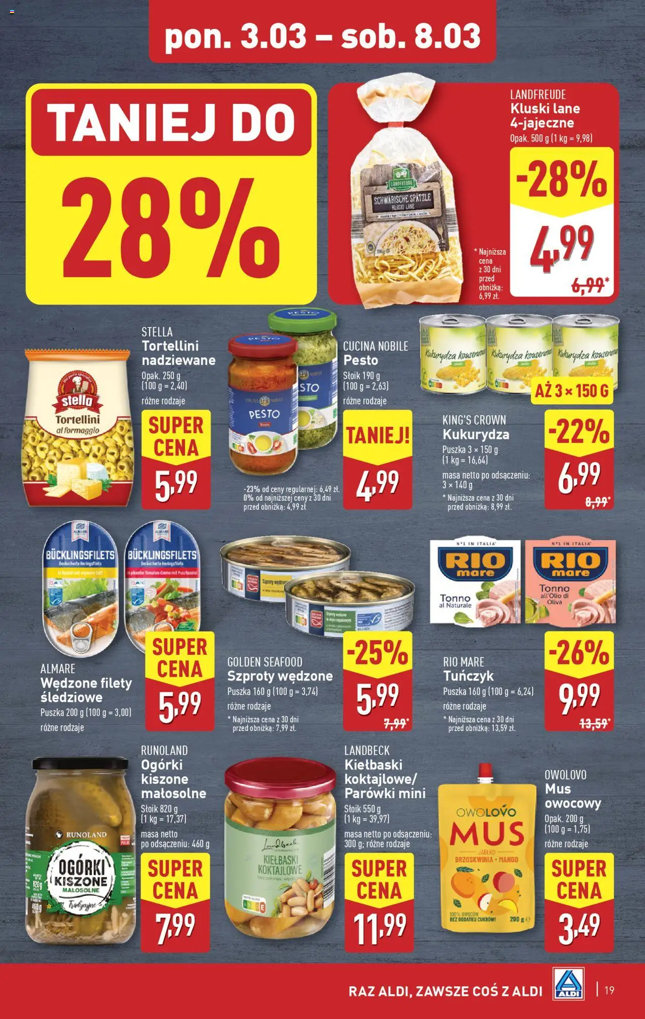 Aldi Gazetka ważna od  03.03.2025 do 08.03.2025 strona 19