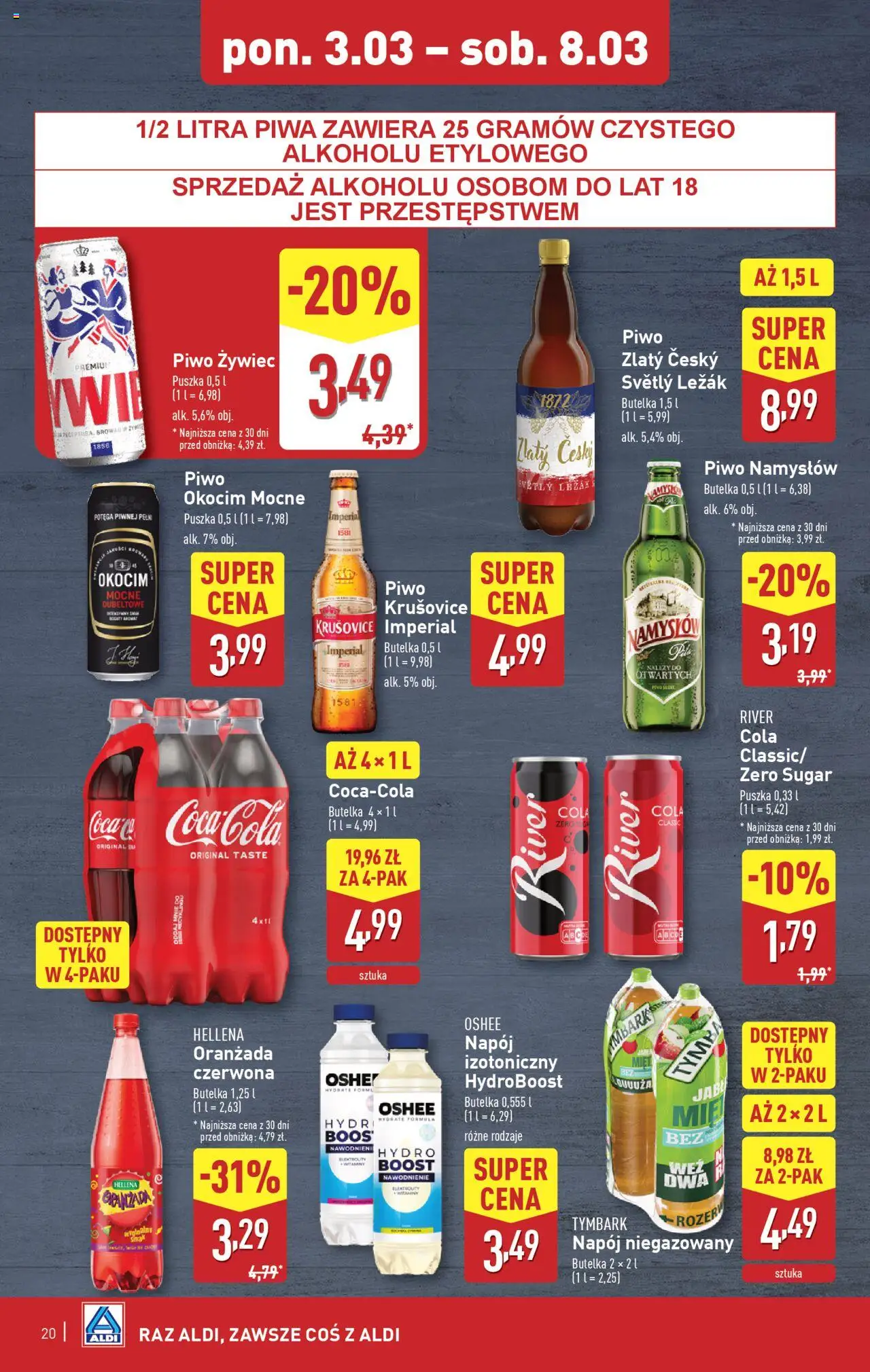 Aldi Gazetka ważna od  03.03.2025 do 08.03.2025 strona 20