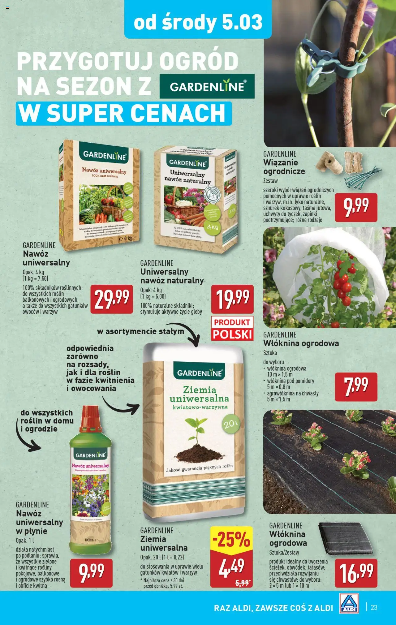 Aldi Gazetka ważna od  03.03.2025 do 08.03.2025 strona 23