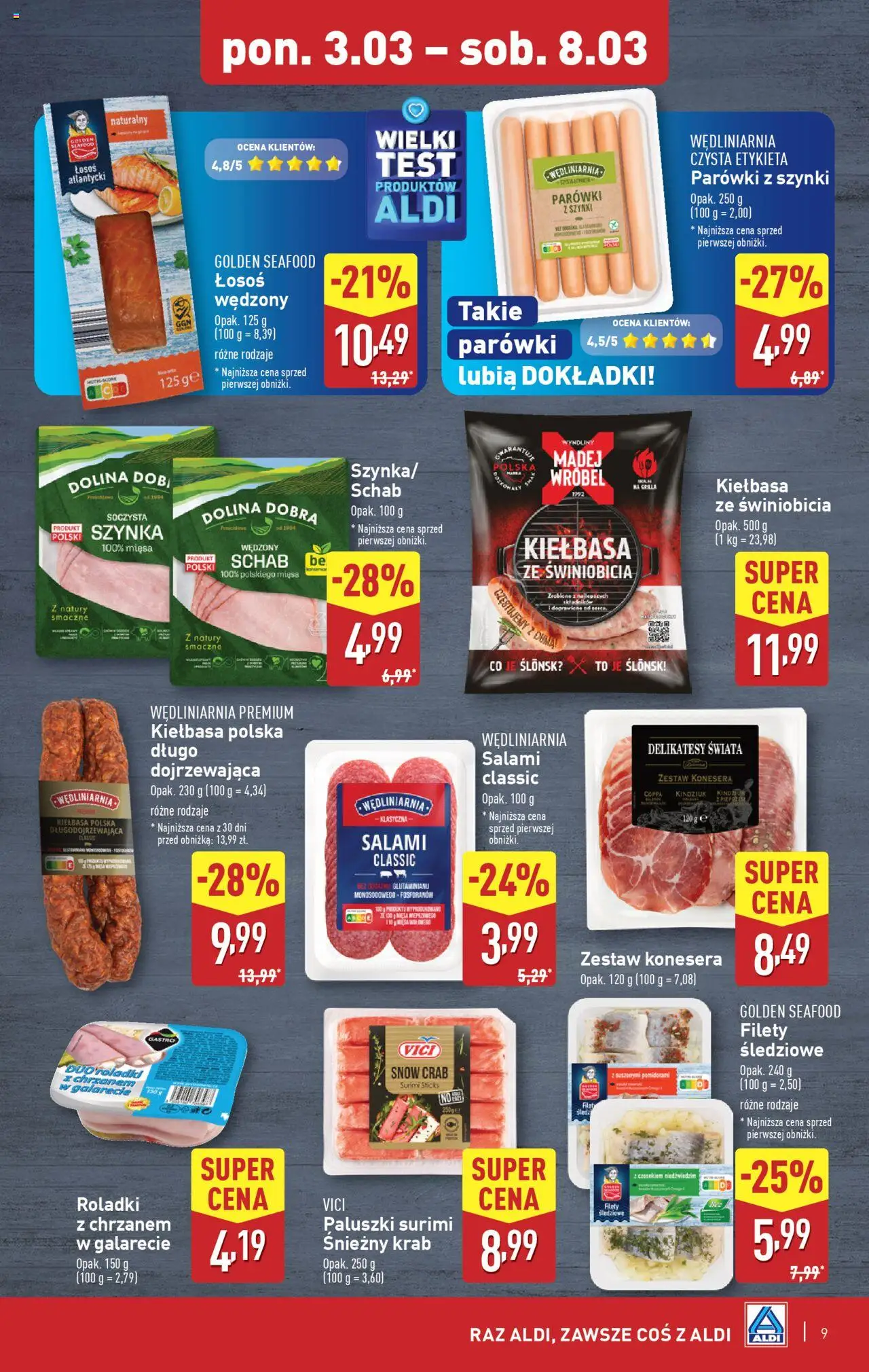 Aldi Gazetka ważna od  03.03.2025 do 08.03.2025 strona 9