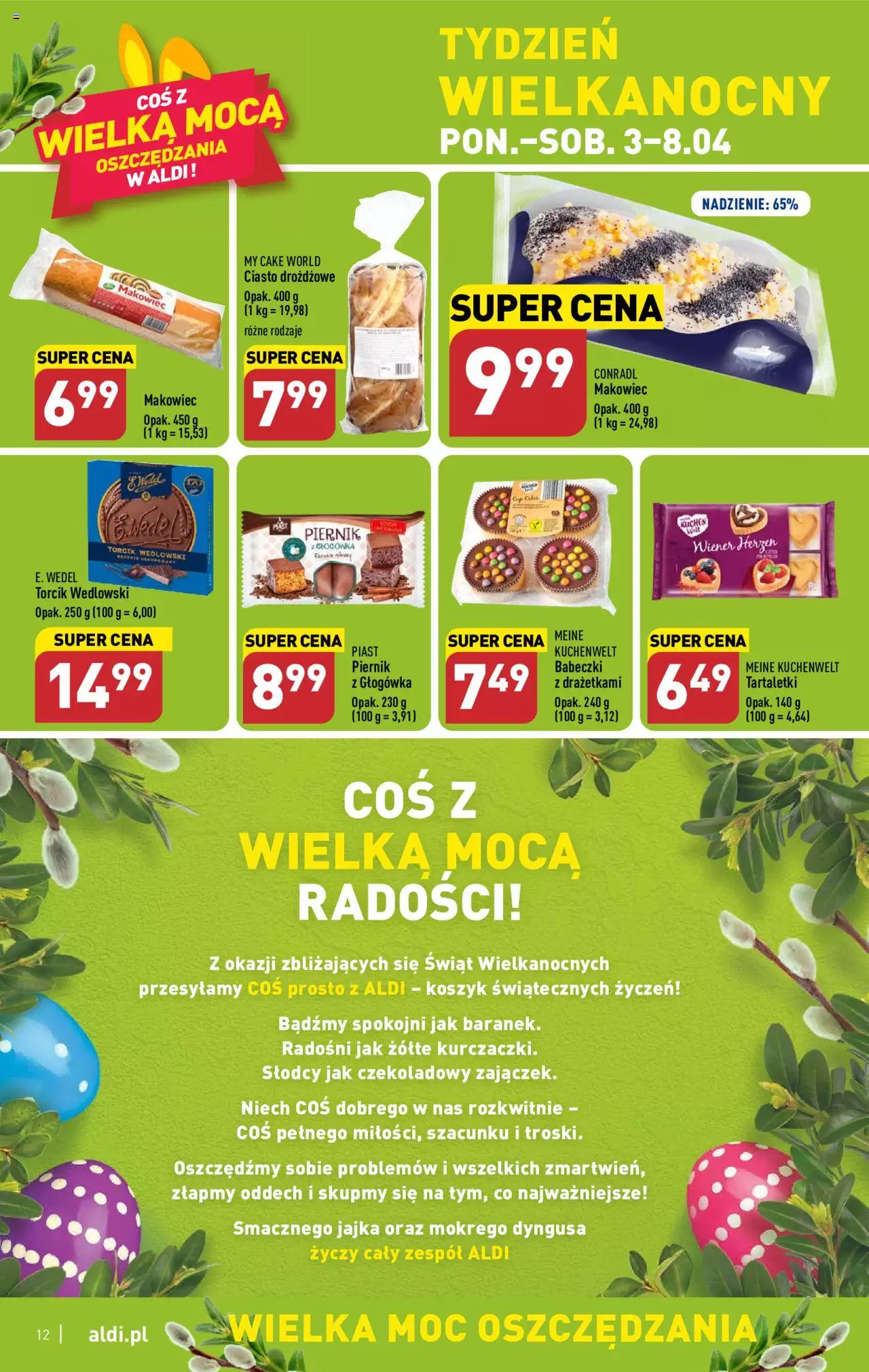Aldi Gazetka ważna od 03.04.2023 do 08.04.2023 strona 12