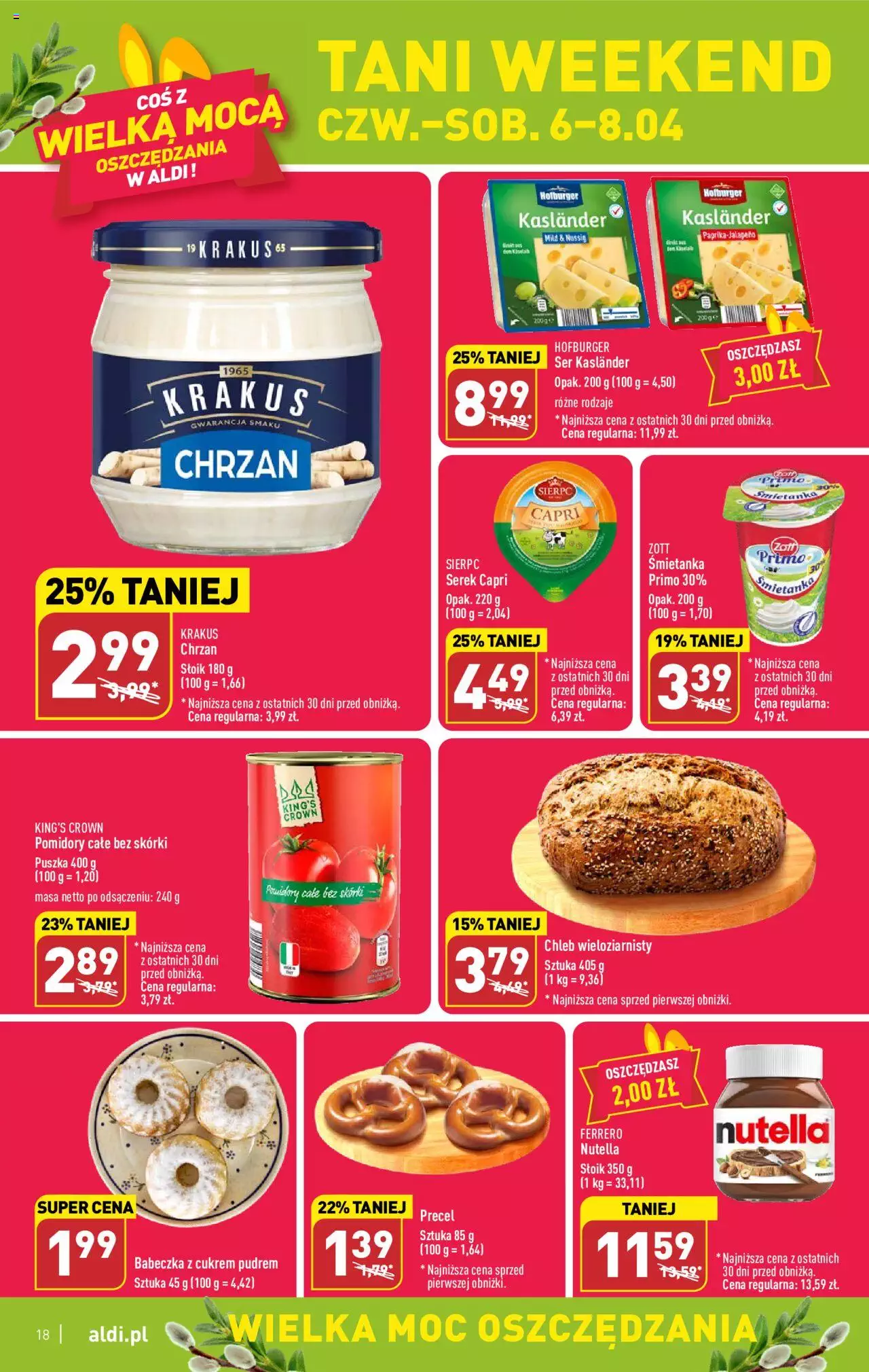 Aldi Gazetka ważna od 03.04.2023 do 08.04.2023 strona 18
