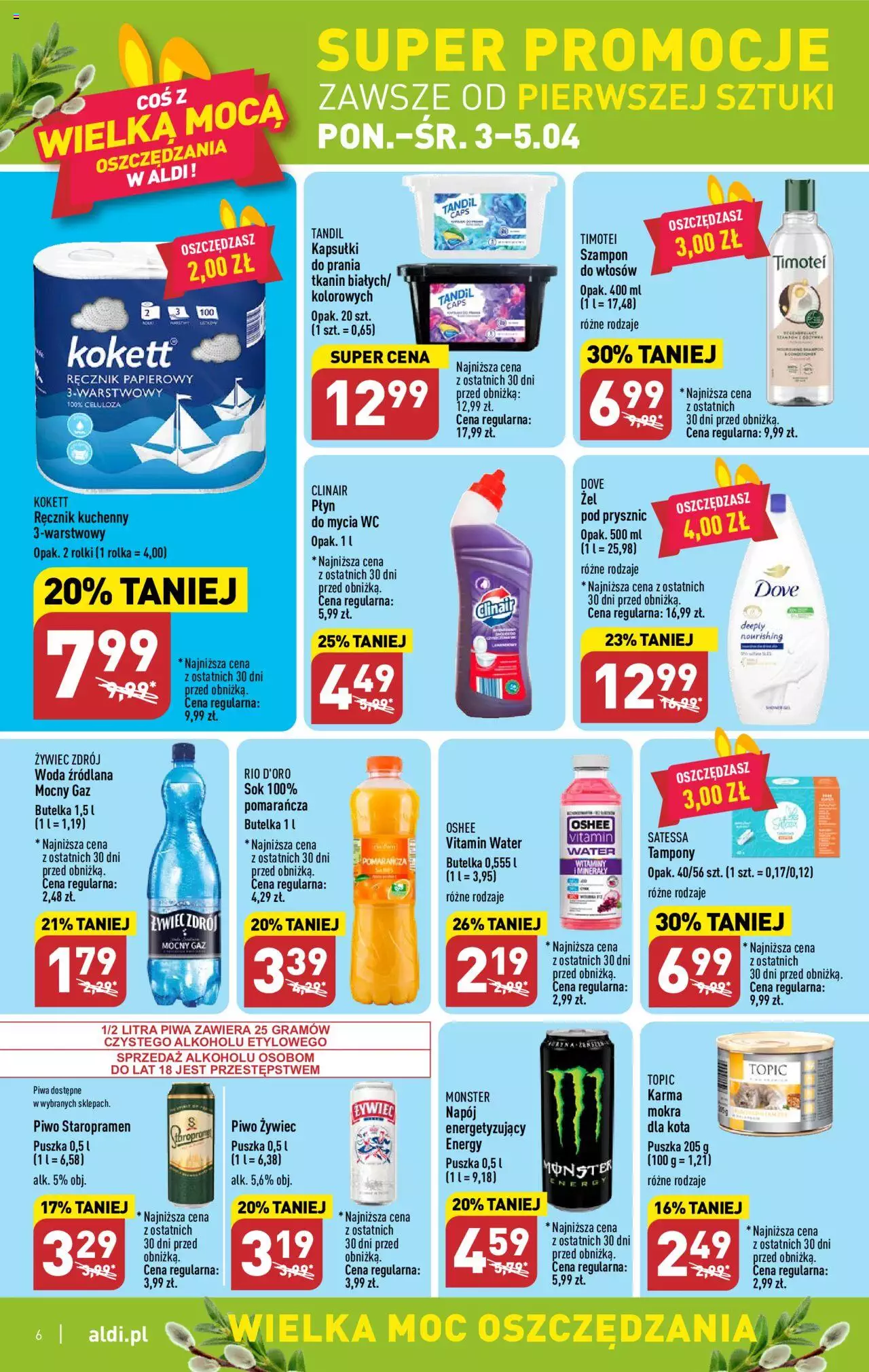 Aldi Gazetka ważna od 03.04.2023 do 08.04.2023 strona 6