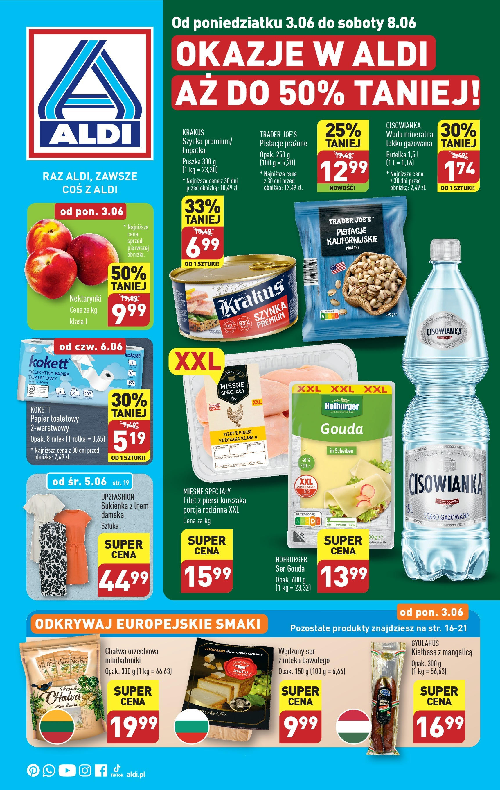 Aldi Gazetka ważna od 03.06.2024 do 08.06.2024 strona 1
