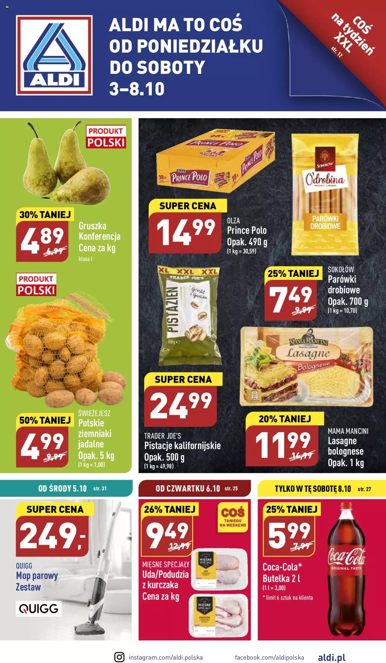 Aldi gazetka ważna od  03.10.2022 do 08.10.2022 strona 1