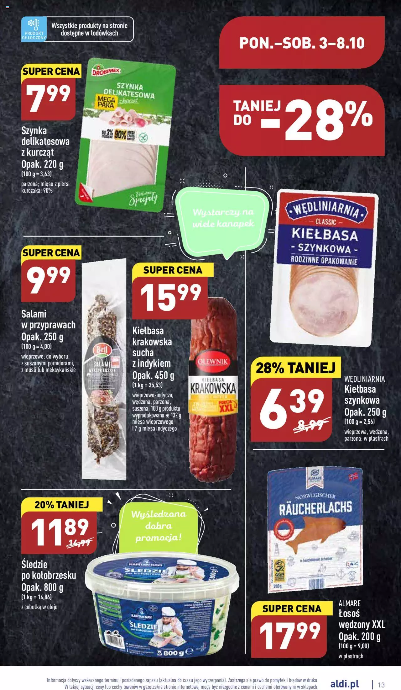 Aldi gazetka ważna od  03.10.2022 do 08.10.2022 strona 13