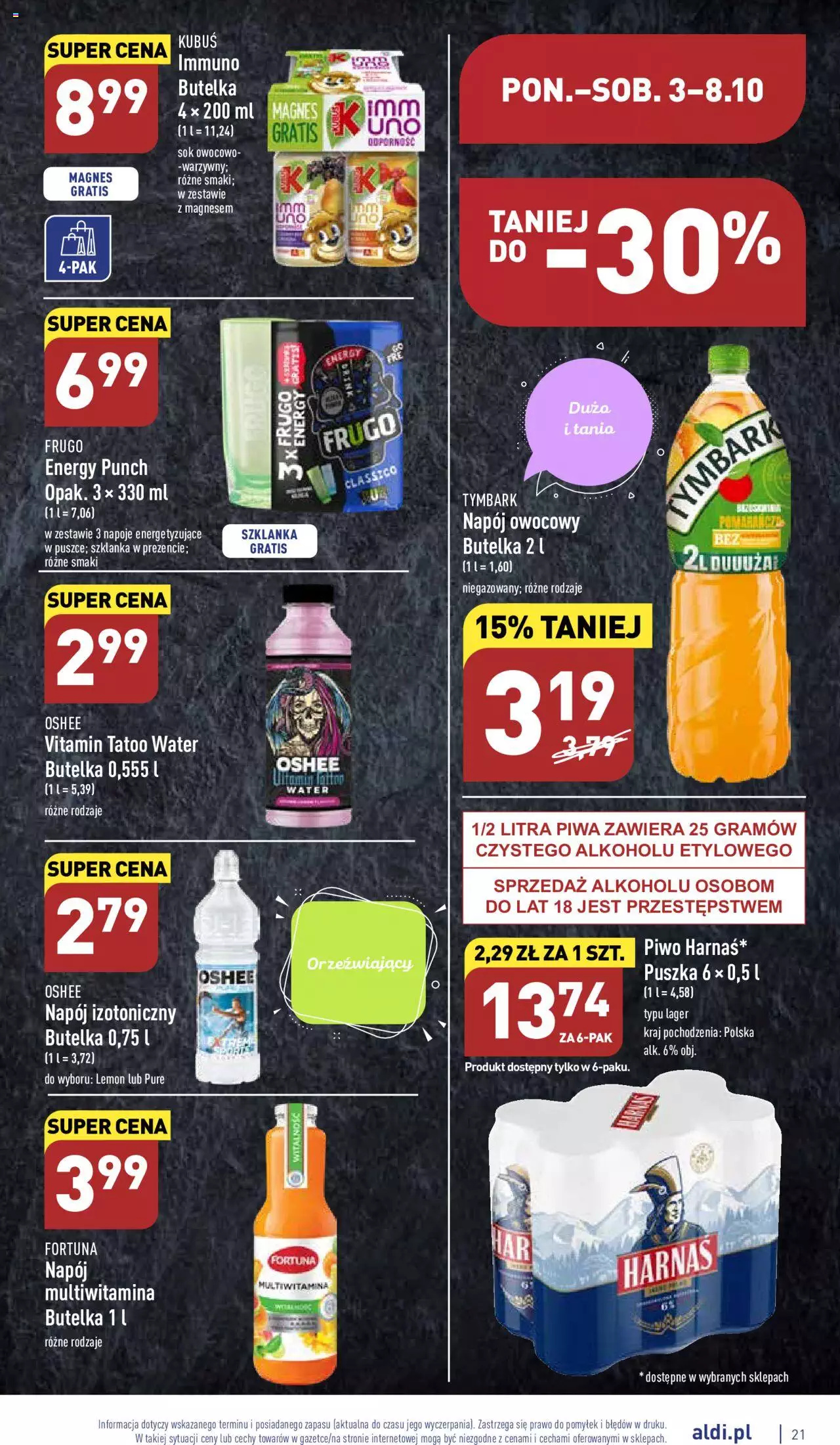 Aldi gazetka ważna od  03.10.2022 do 08.10.2022 strona 21