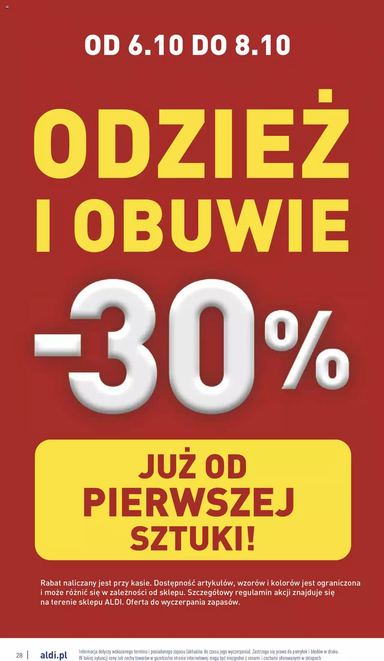 Aldi gazetka ważna od  03.10.2022 do 08.10.2022 strona 28