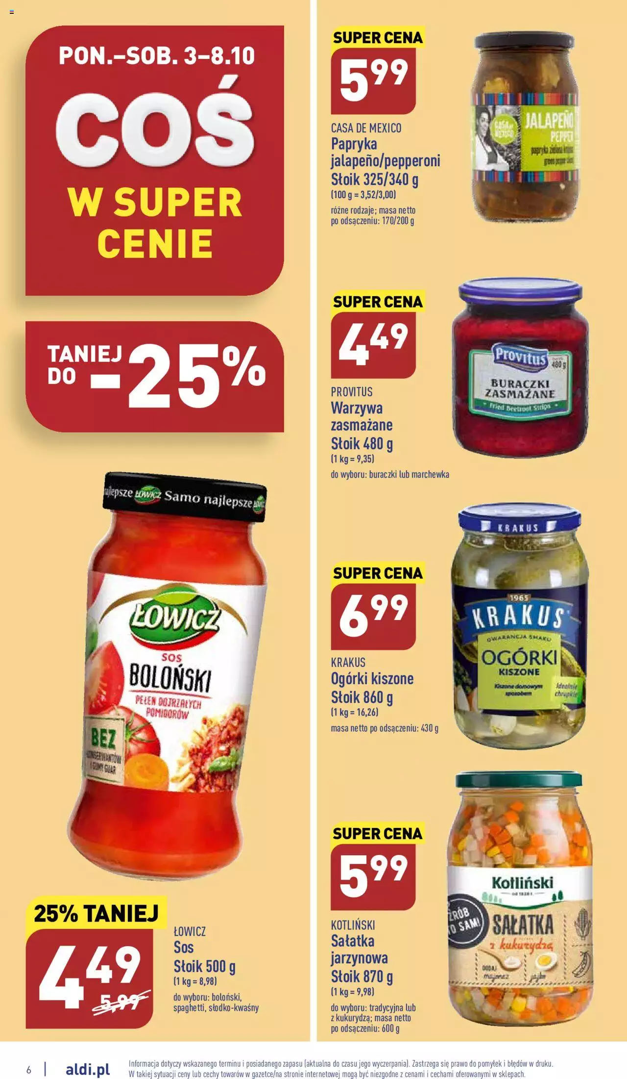 Aldi gazetka ważna od  03.10.2022 do 08.10.2022 strona 6