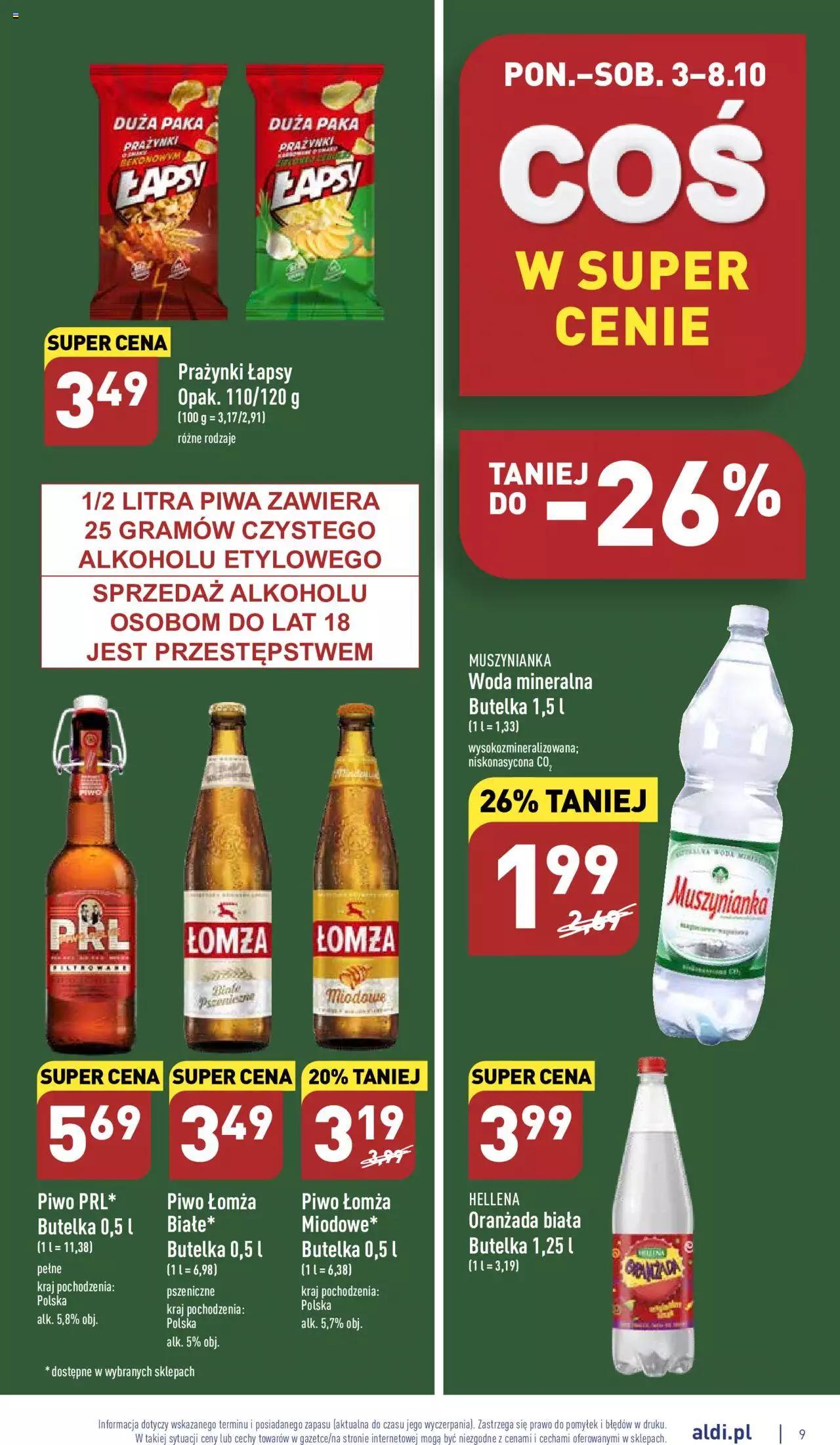 Aldi gazetka ważna od  03.10.2022 do 08.10.2022 strona 9