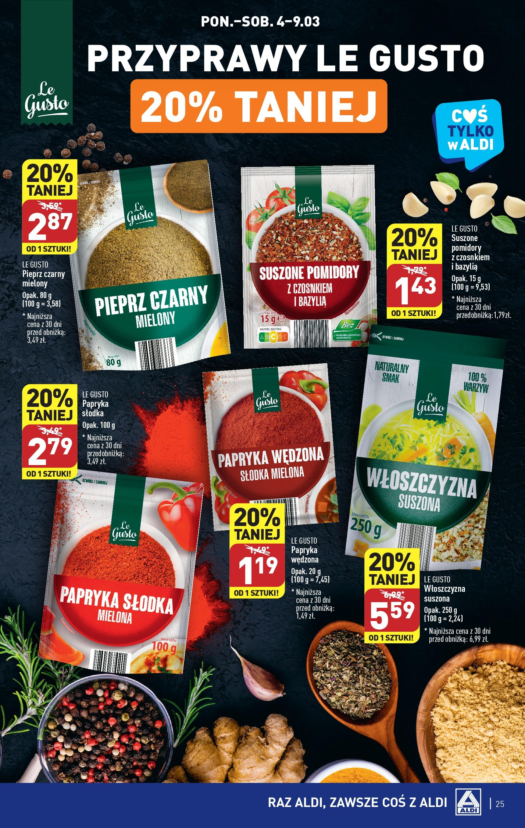 Aldi Gazetka ważna od 04.03.2024 do 09.03.2024 strona 25
