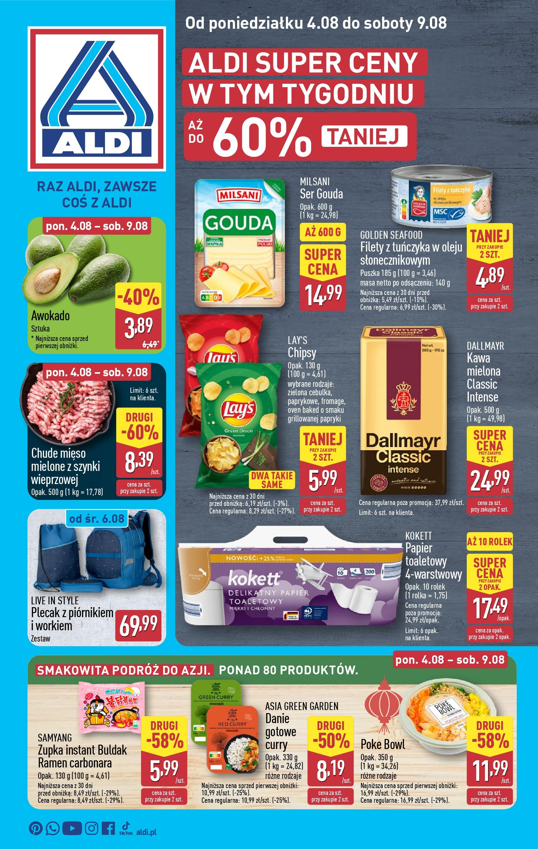 Aldi Gazetka ważna od 04.08.2025 do 09.08.2025 strona 1