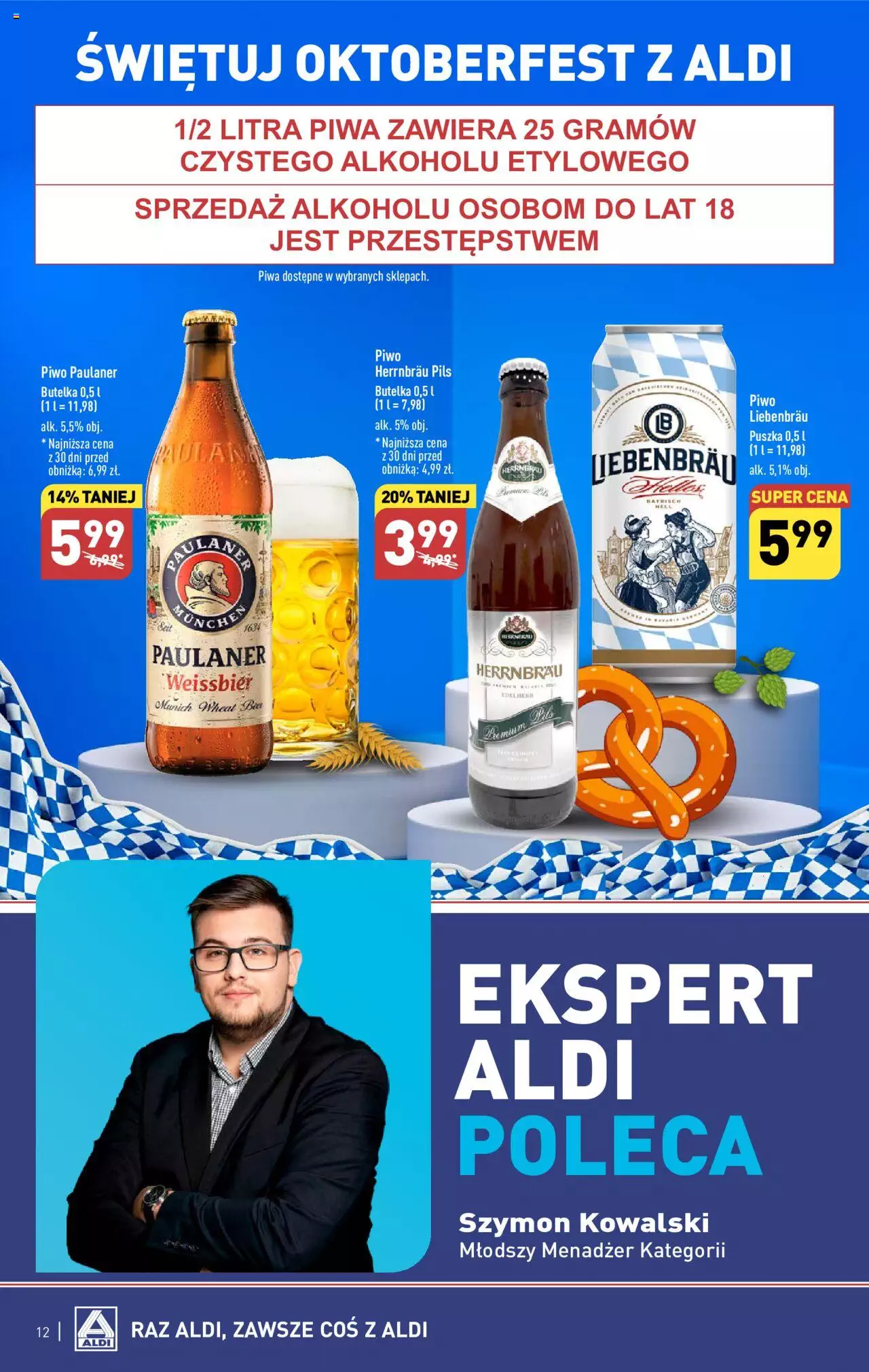 Aldi Gazetka ważna od 04.09.2023 do 09.09.2023 strona 12