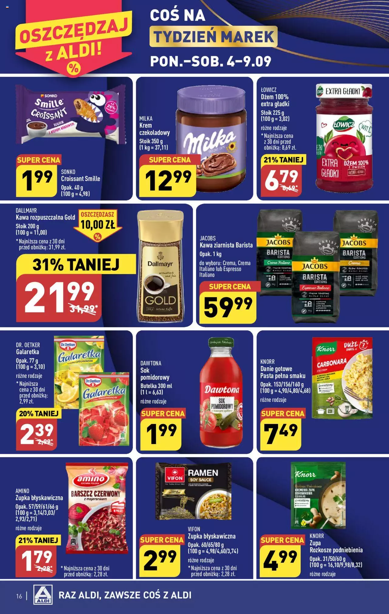 Aldi Gazetka ważna od 04.09.2023 do 09.09.2023 strona 16