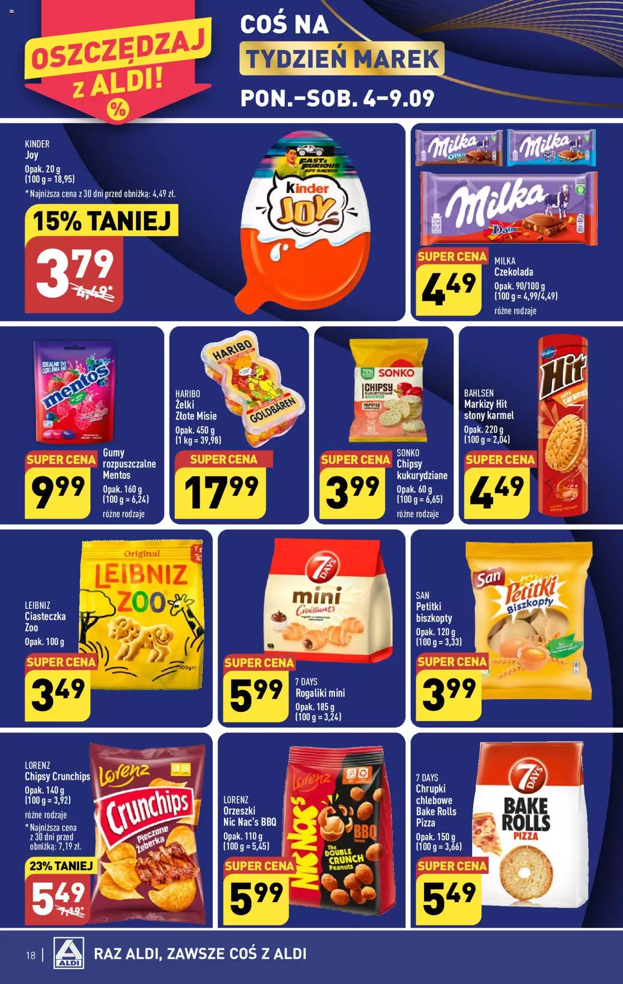 Aldi Gazetka ważna od 04.09.2023 do 09.09.2023 strona 18