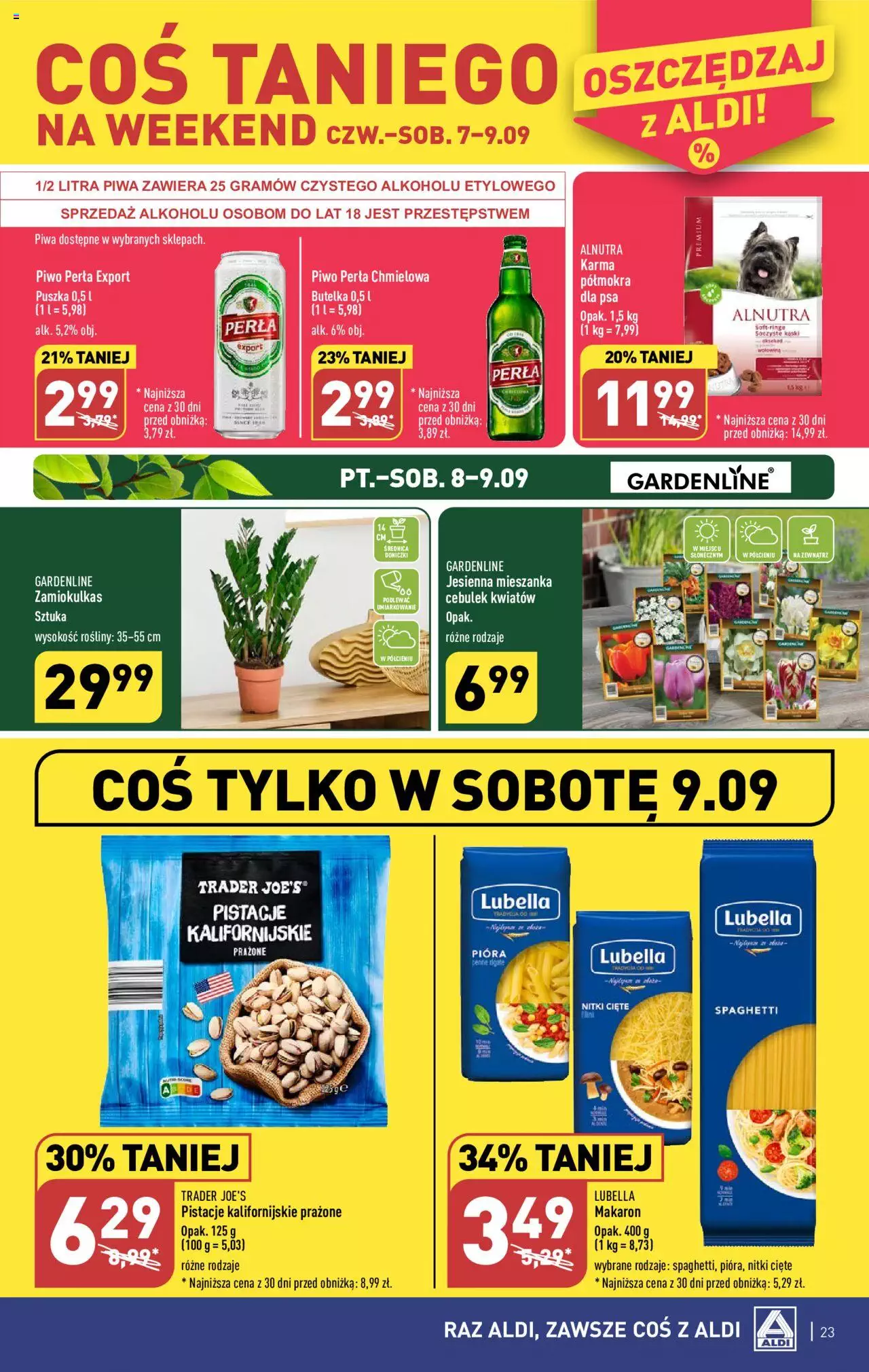 Aldi Gazetka ważna od 04.09.2023 do 09.09.2023 strona 23