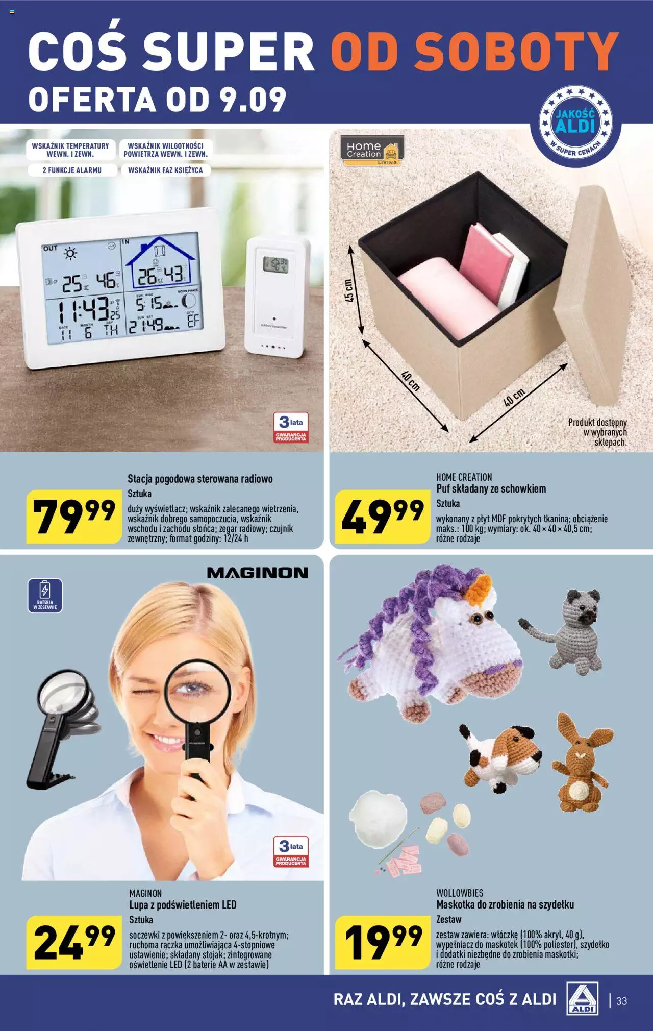 Aldi Gazetka ważna od 04.09.2023 do 09.09.2023 strona 33