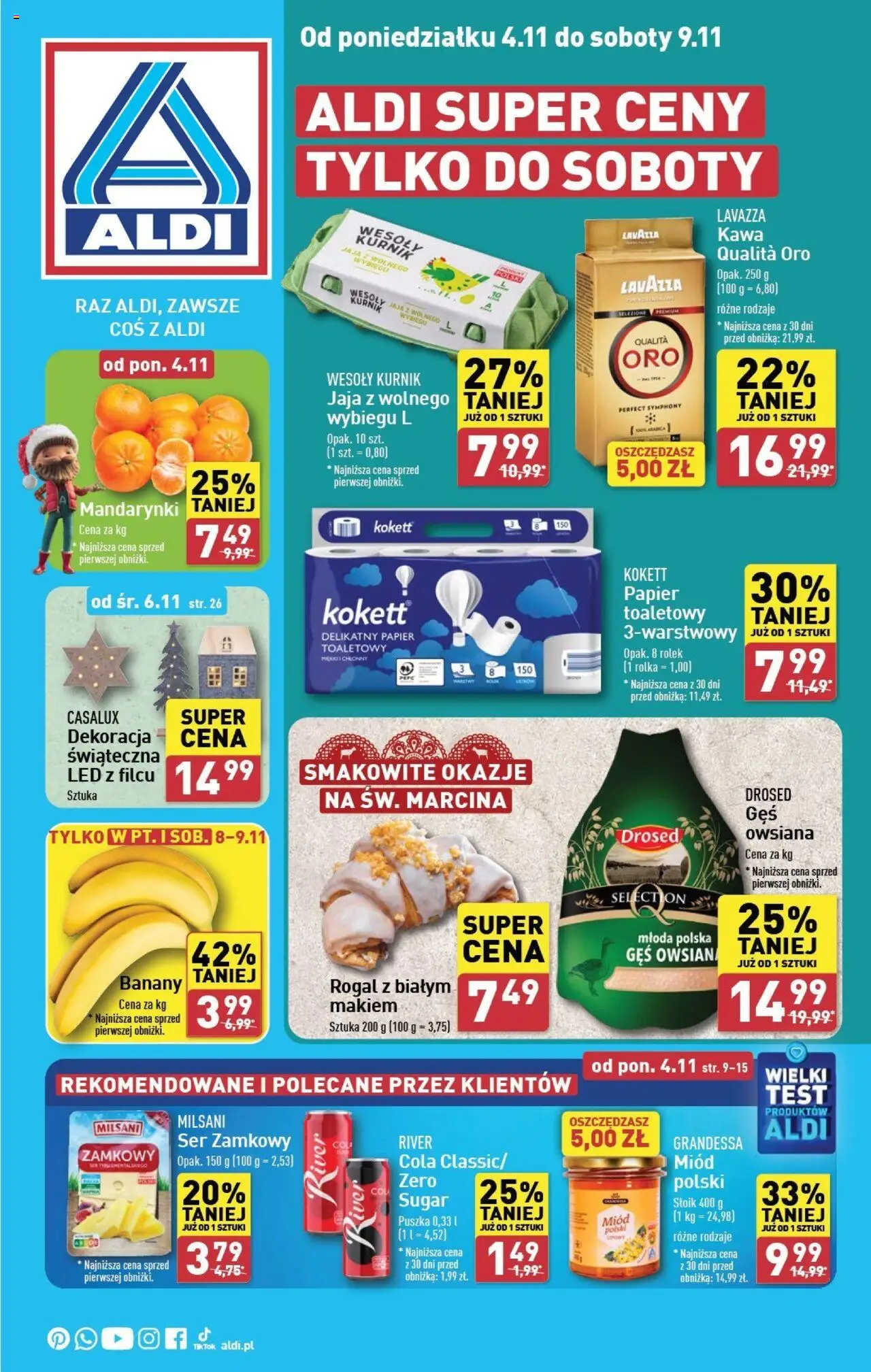 Aldi Gazetka ważna od 04.11.2024 do 09.11.2024 strona 1