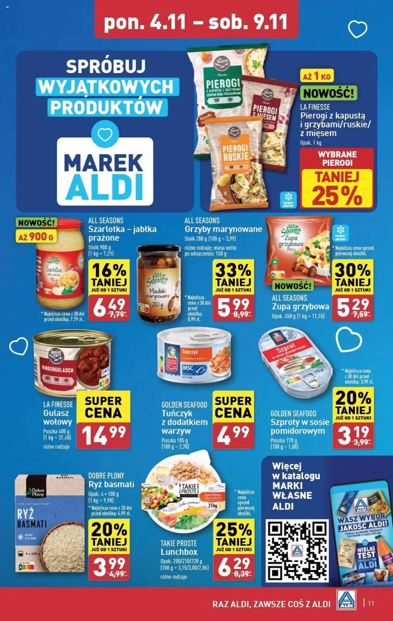Aldi Gazetka ważna od 04.11.2024 do 09.11.2024 strona 11