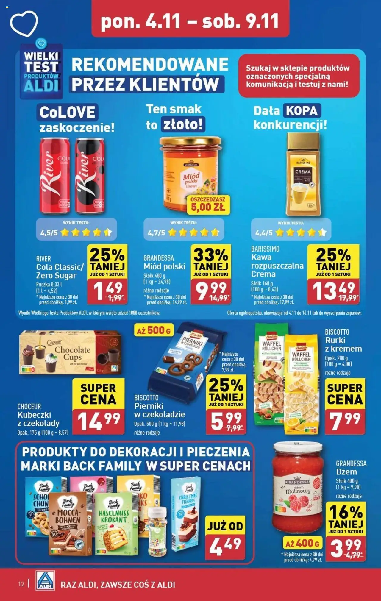 Aldi Gazetka ważna od 04.11.2024 do 09.11.2024 strona 12