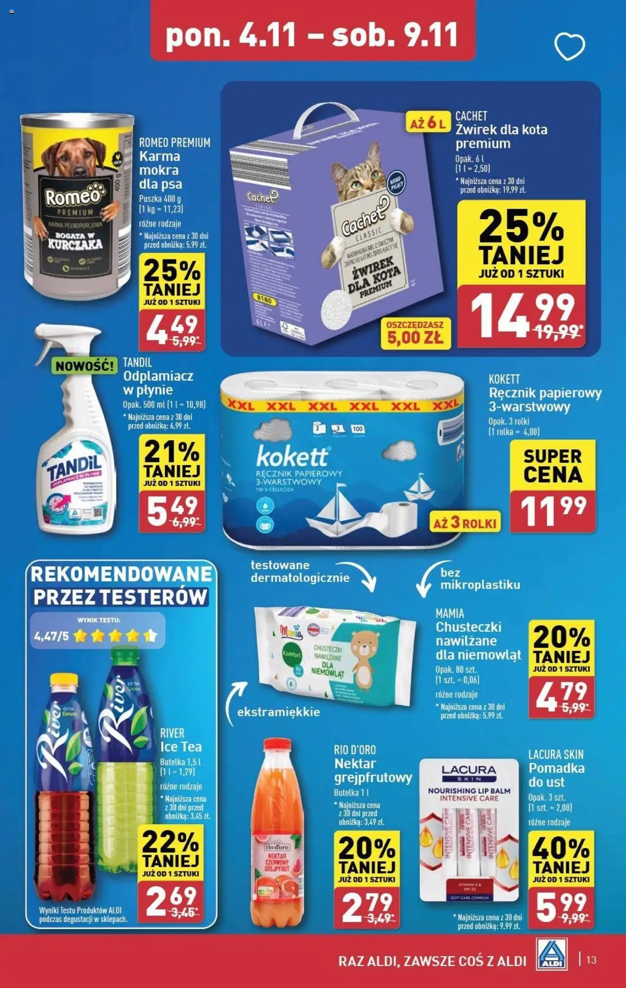 Aldi Gazetka ważna od 04.11.2024 do 09.11.2024 strona 13