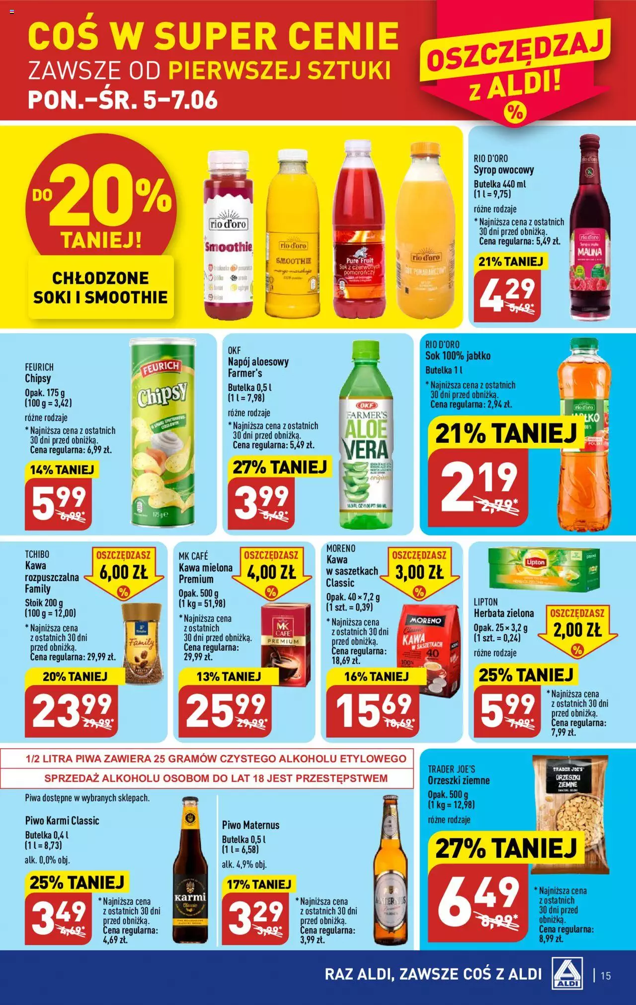 Aldi Gazetka ważna od 05.06.2023 do 10.06.2023 strona 15