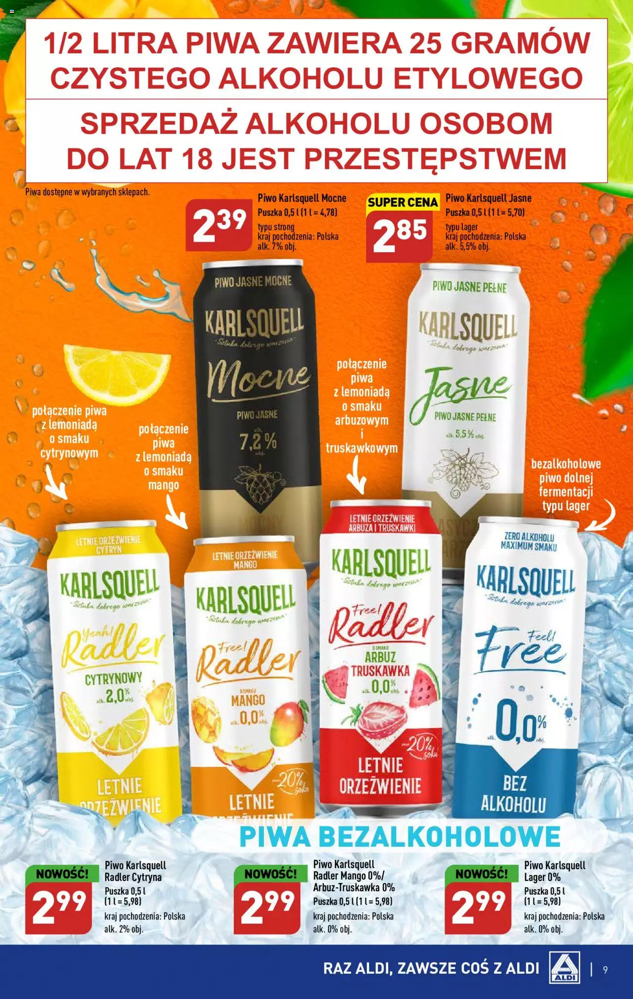 Aldi Gazetka ważna od 05.06.2023 do 10.06.2023 strona 9