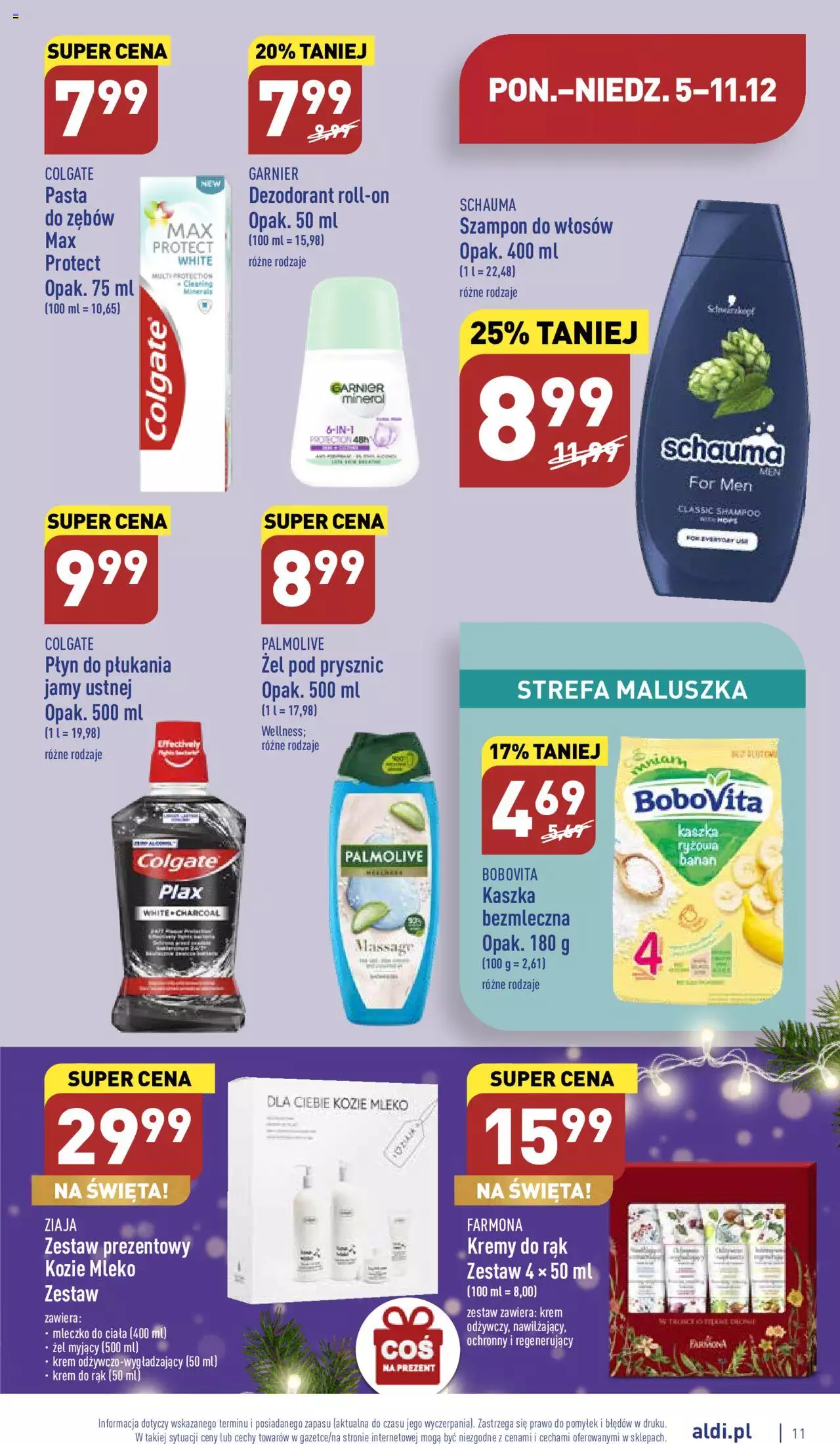 Aldi  Gazetka ważna od 05.12.2022 do 11.12.2022 strona 11