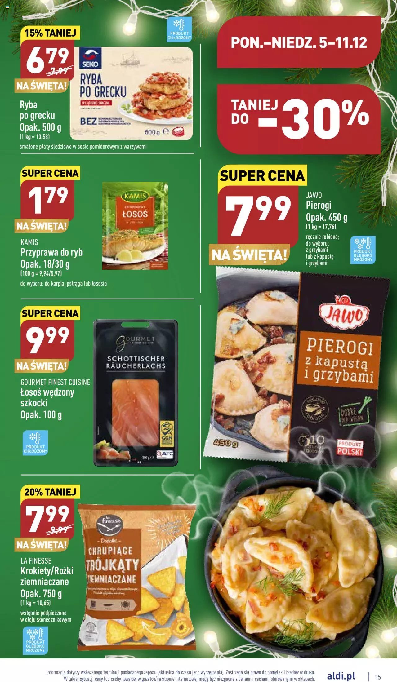 Aldi  Gazetka ważna od 05.12.2022 do 11.12.2022 strona 15