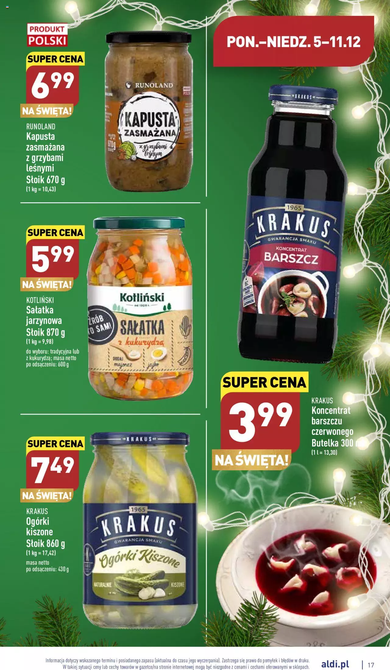 Aldi  Gazetka ważna od 05.12.2022 do 11.12.2022 strona 17