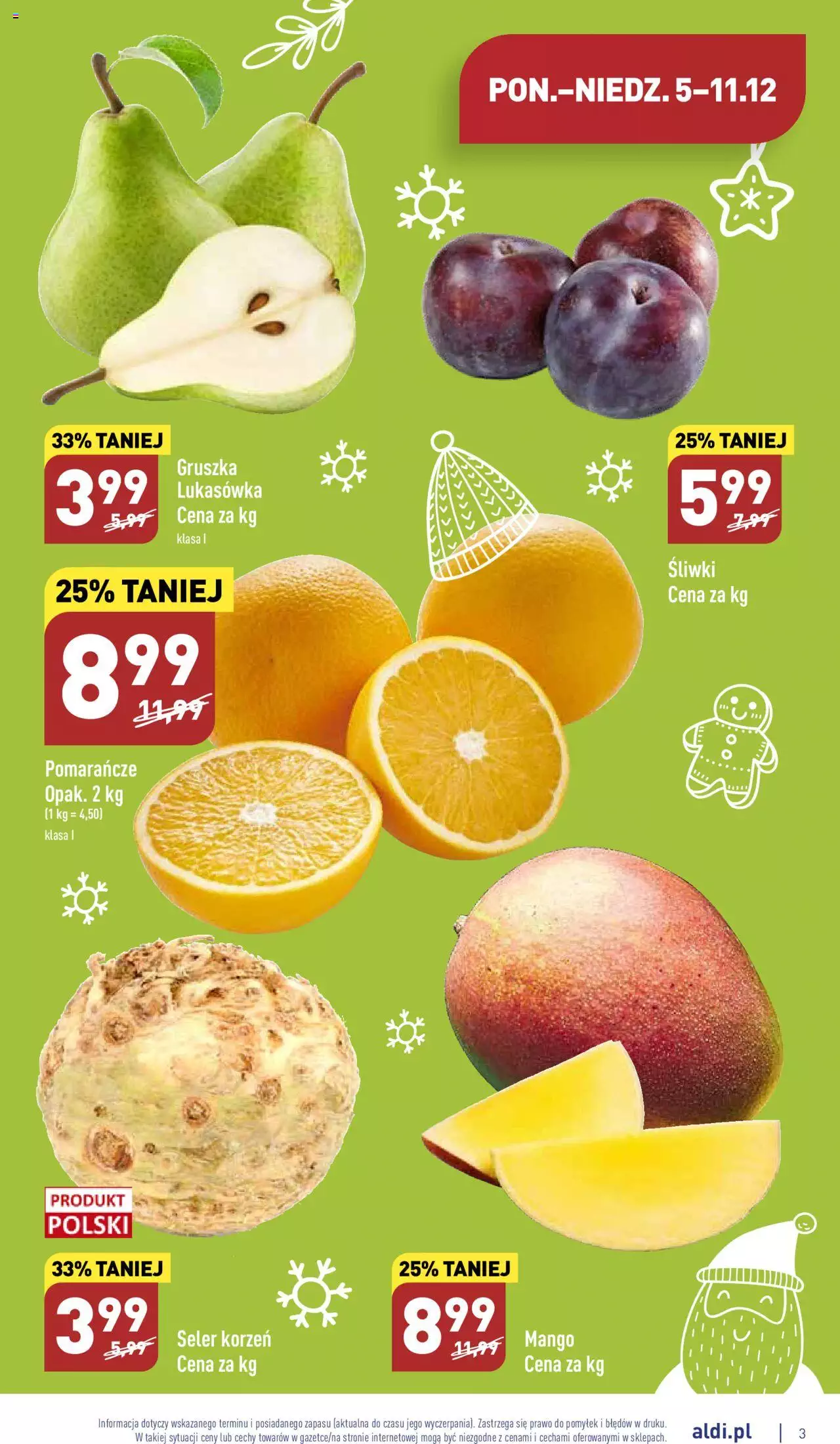 Aldi  Gazetka ważna od 05.12.2022 do 11.12.2022 strona 3