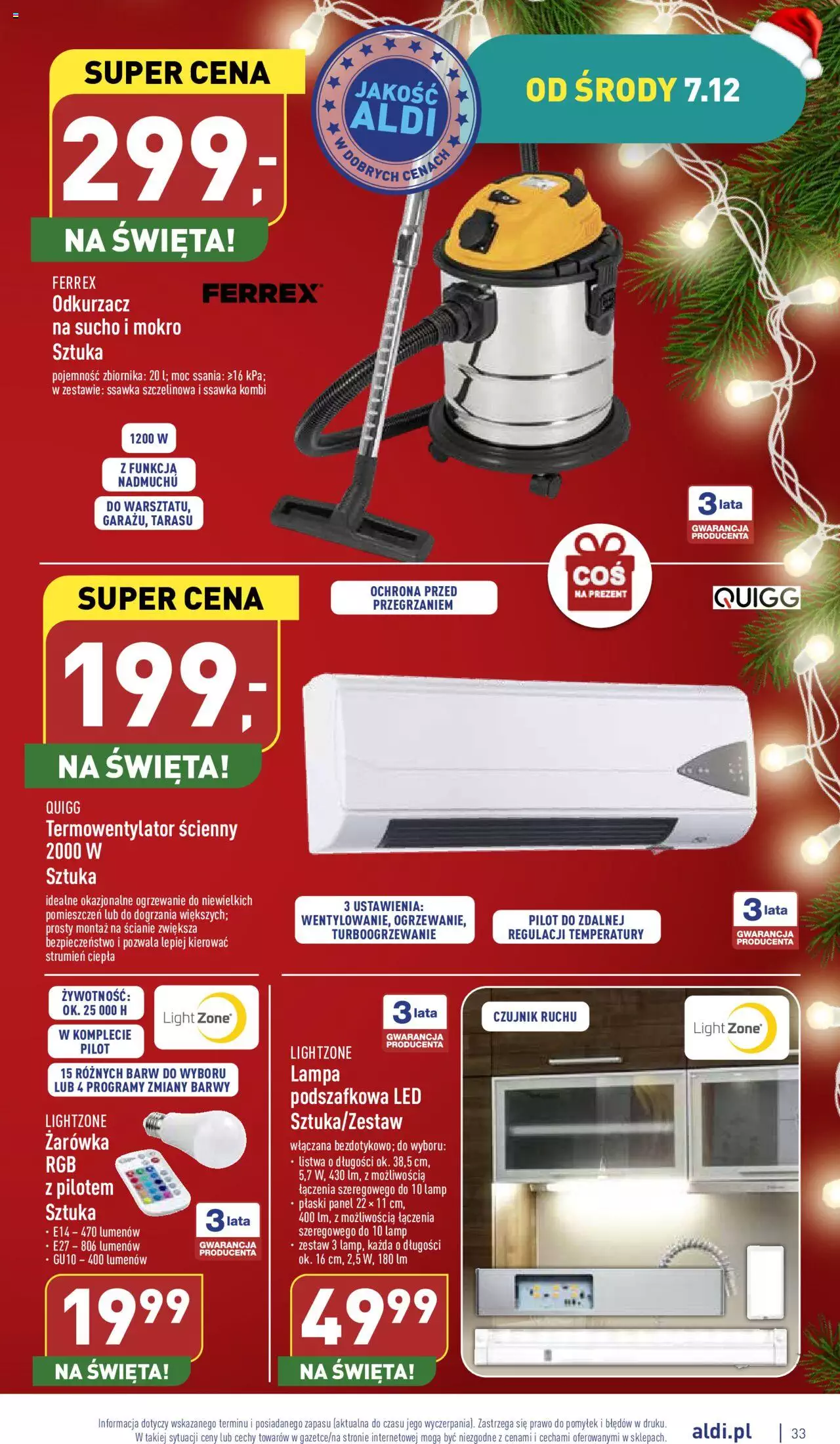 Aldi  Gazetka ważna od 05.12.2022 do 11.12.2022 strona 33