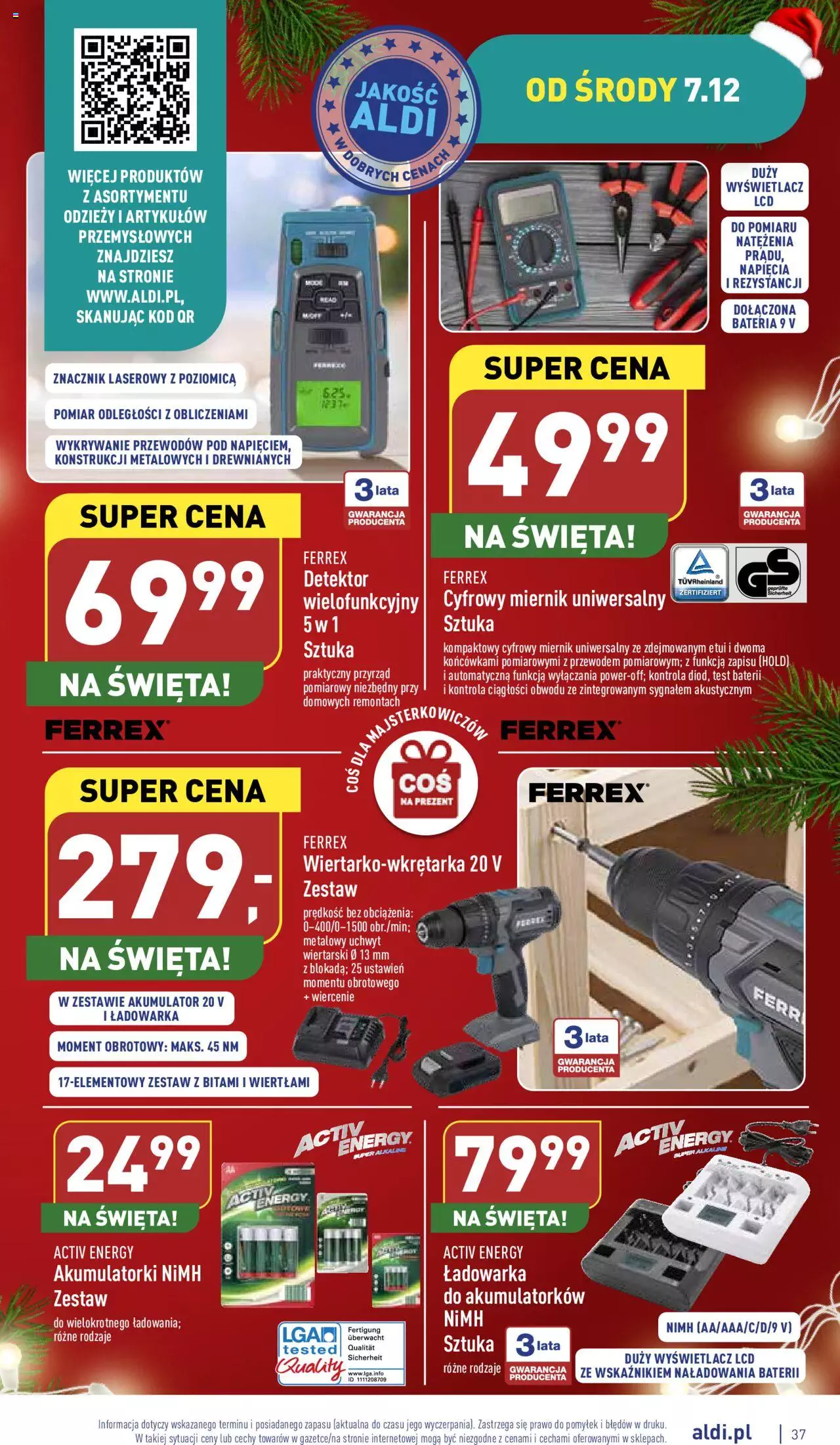 Aldi  Gazetka ważna od 05.12.2022 do 11.12.2022 strona 37