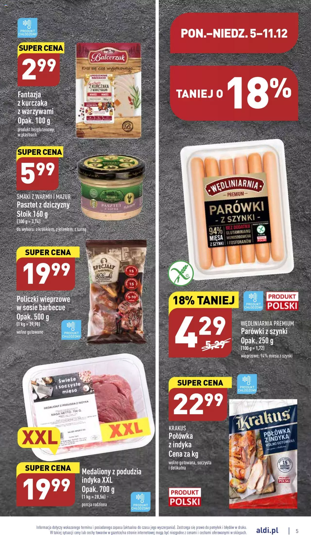 Aldi  Gazetka ważna od 05.12.2022 do 11.12.2022 strona 5