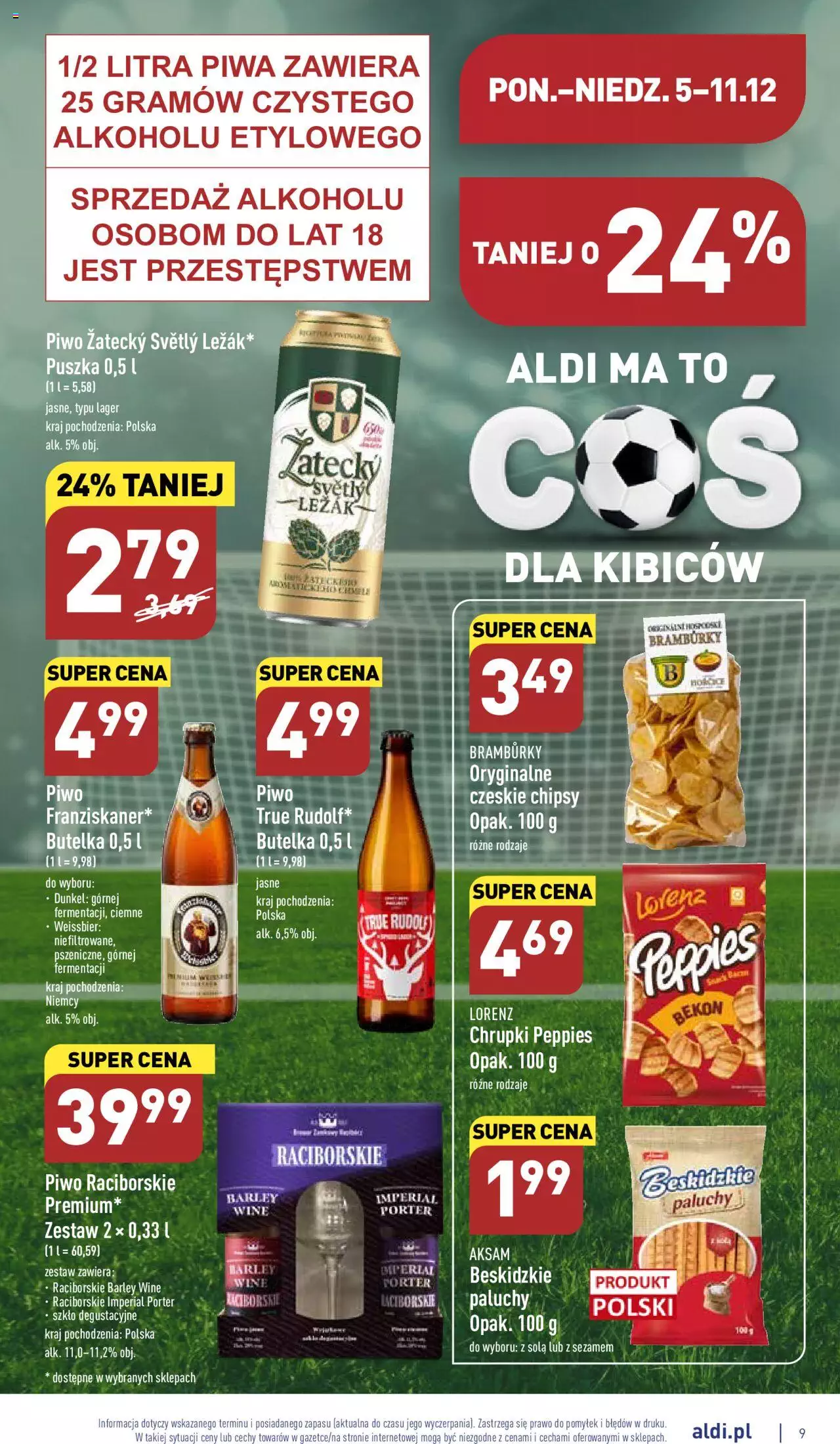 Aldi  Gazetka ważna od 05.12.2022 do 11.12.2022 strona 9