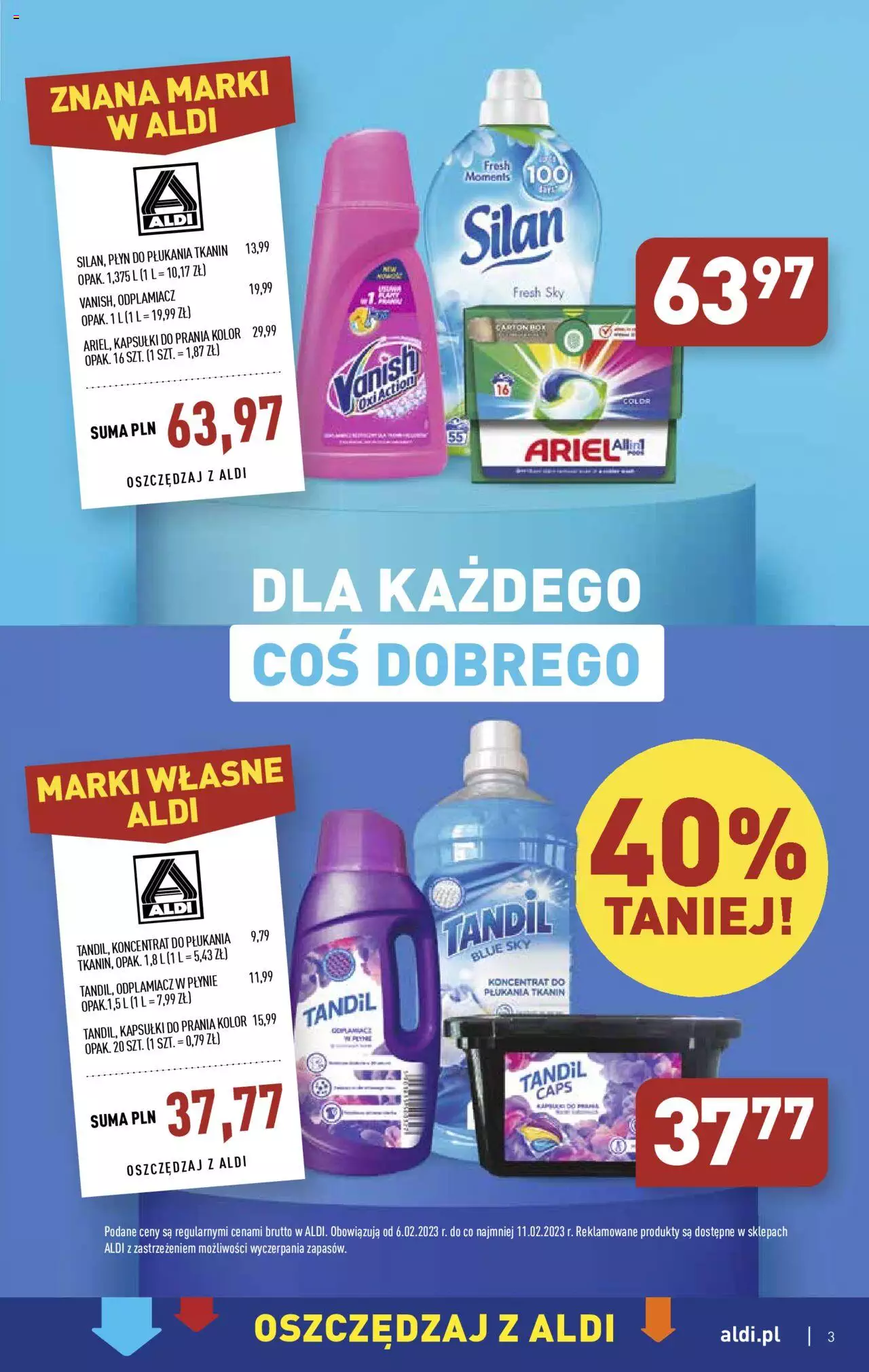 Aldi Gazetka ważna od 06.02.2023 do 11.02.2023 strona 3