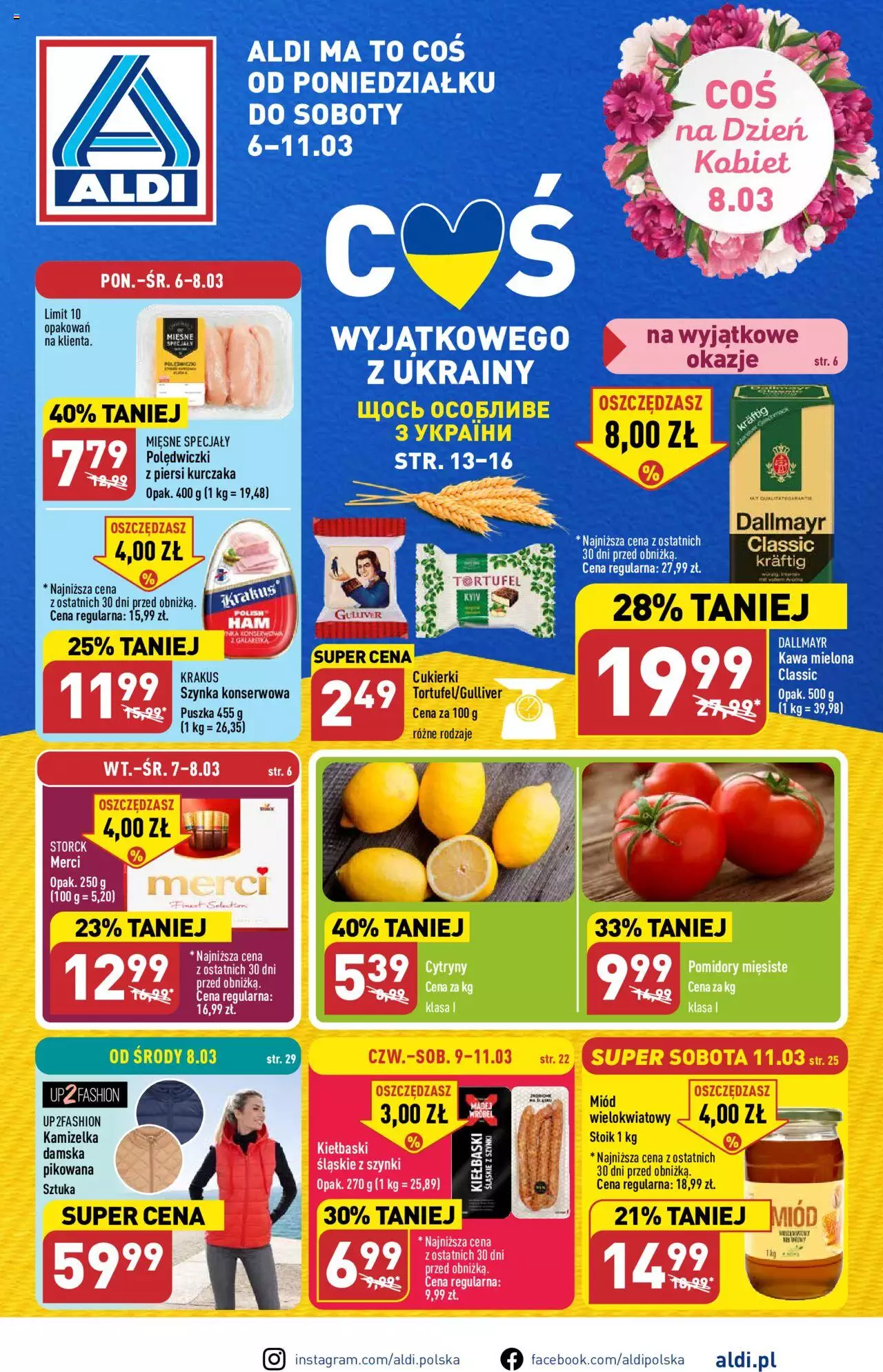 Aldi gazetka ważna od  06.03.2023 do 11.03.2023 strona 1