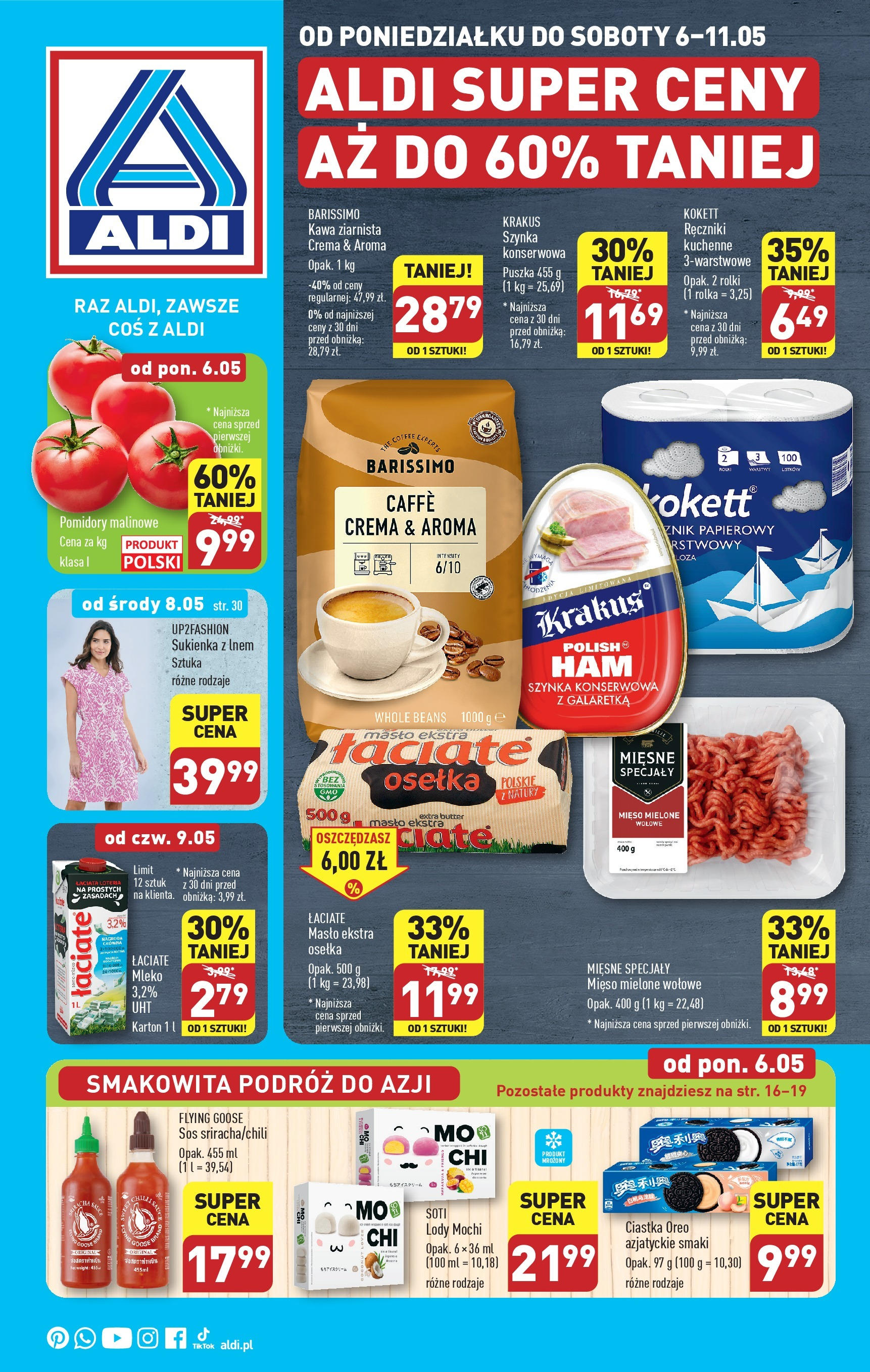 Aldi Gazetka ważna od 06.05.2024 do 11.05.2024 strona 1