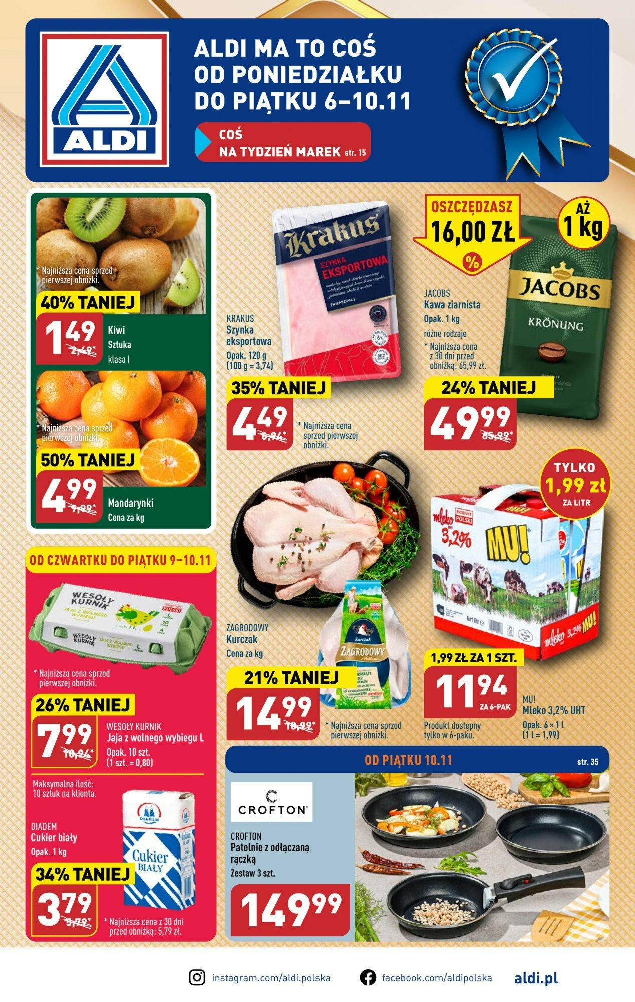Aldi gazetka ważna od 06.11.2023 do 10.11.2023 strona 1
