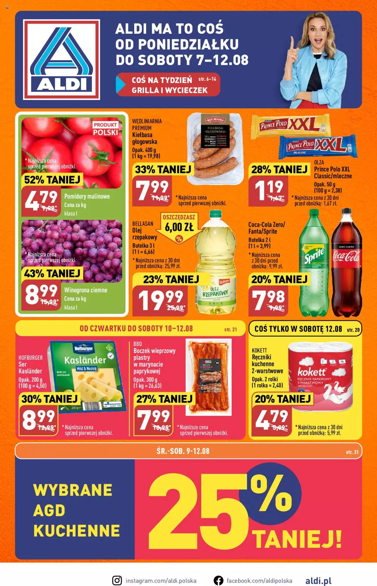 Aldi Gazetka ważna od 07.08.2023 do 12.08.2023 strona 1
