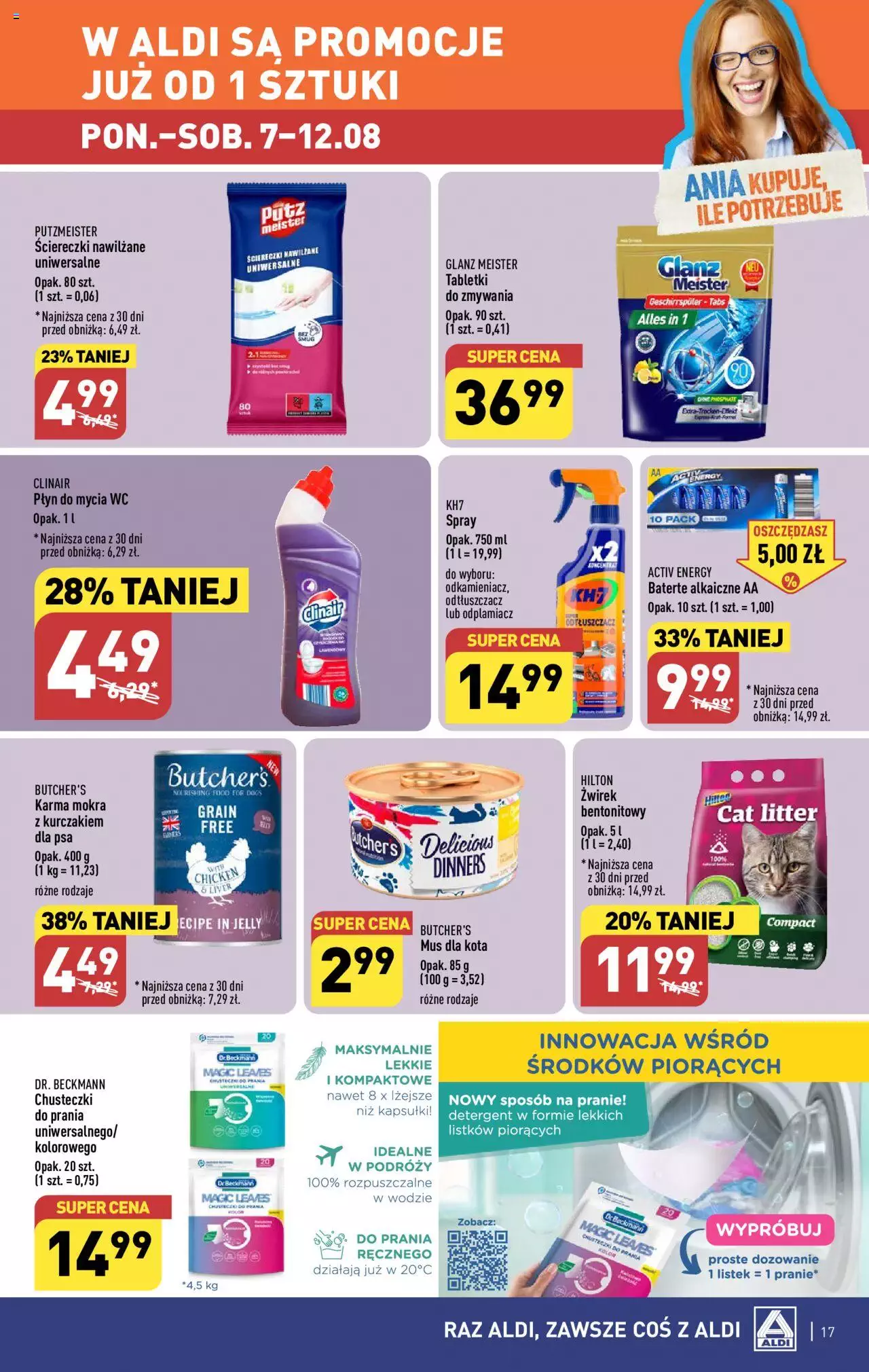 Aldi Gazetka ważna od 07.08.2023 do 12.08.2023 strona 17